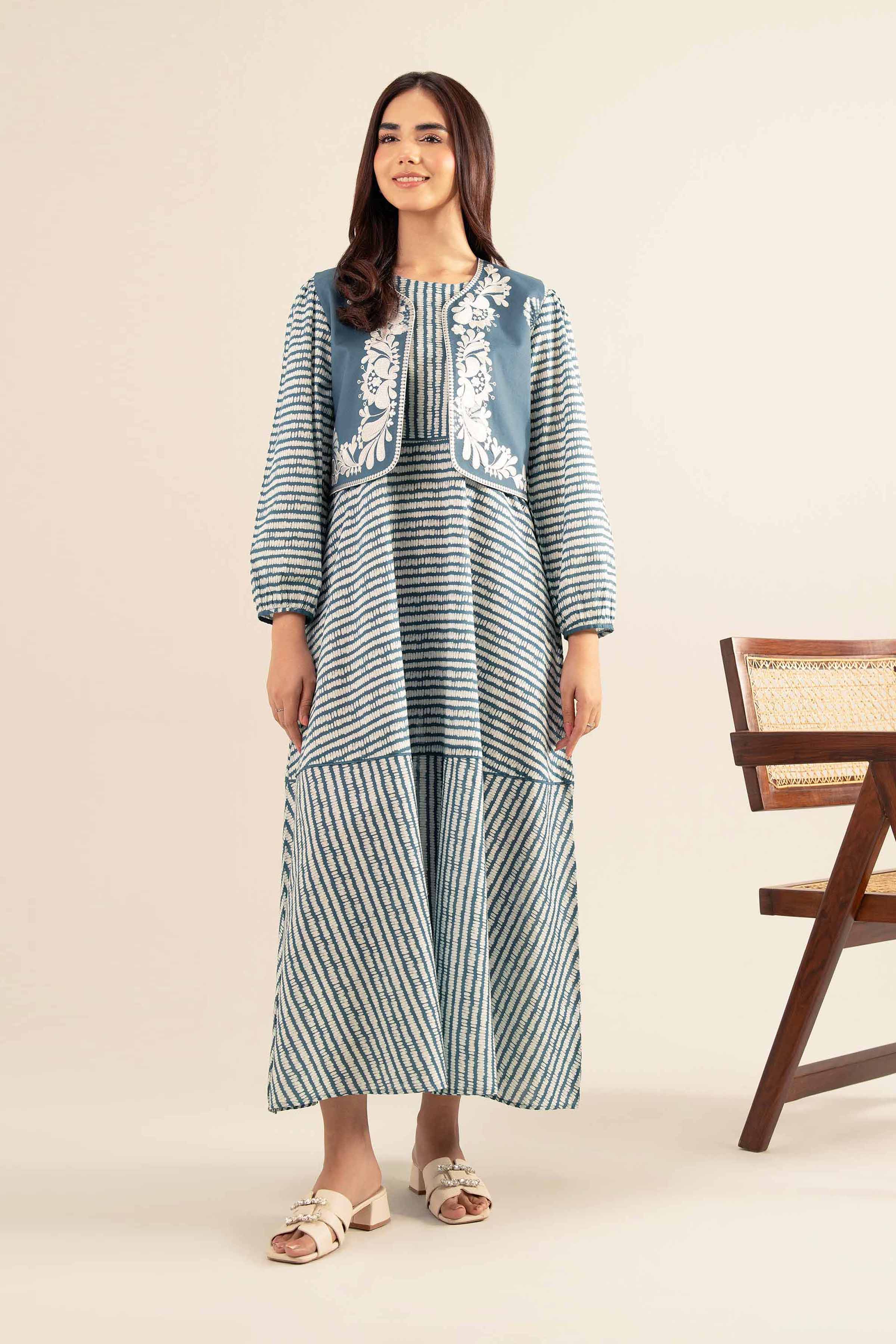 2 Piece - Embroidered Suit - AS25-59