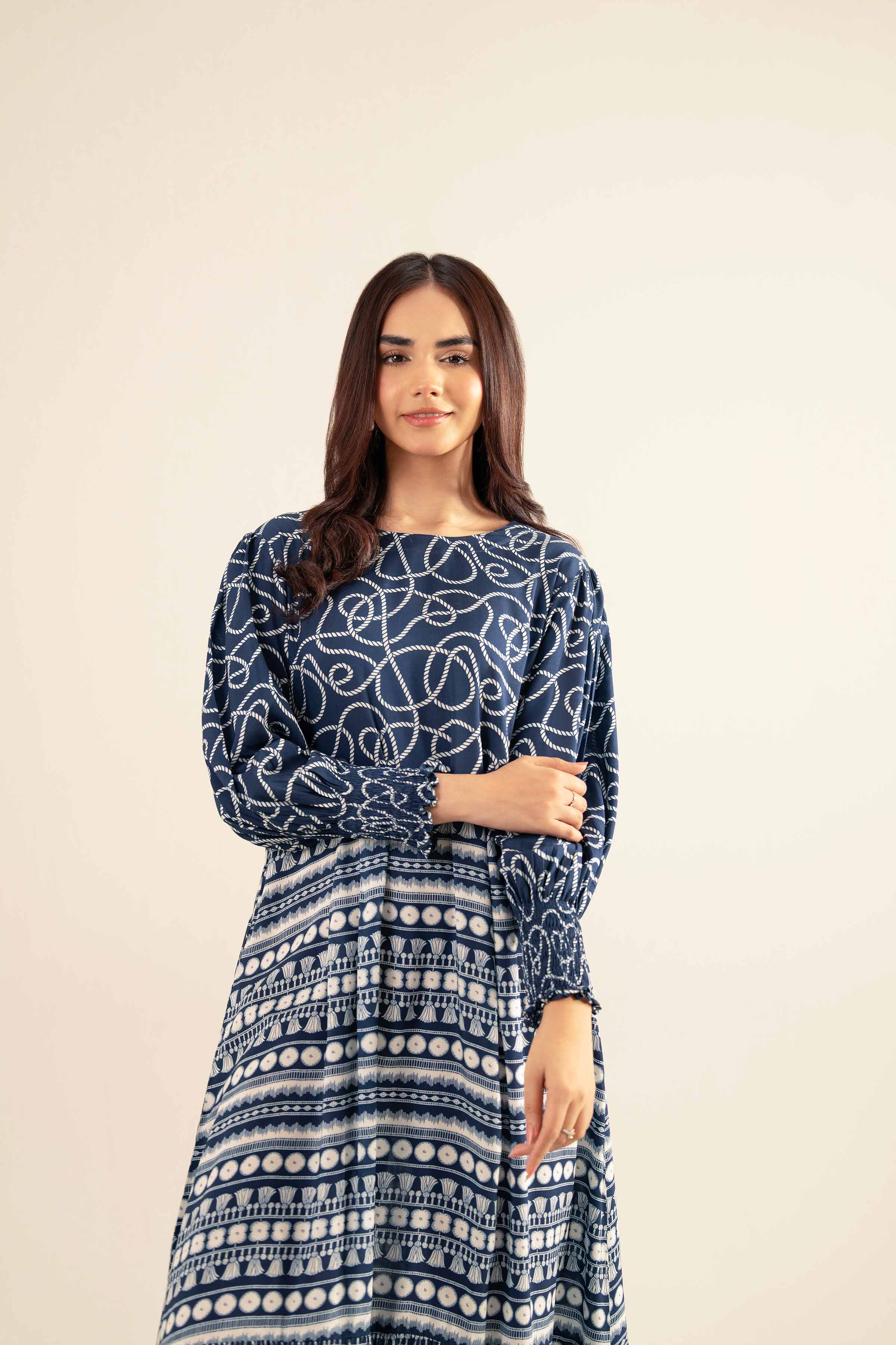 Printed Dress - AS25-76
