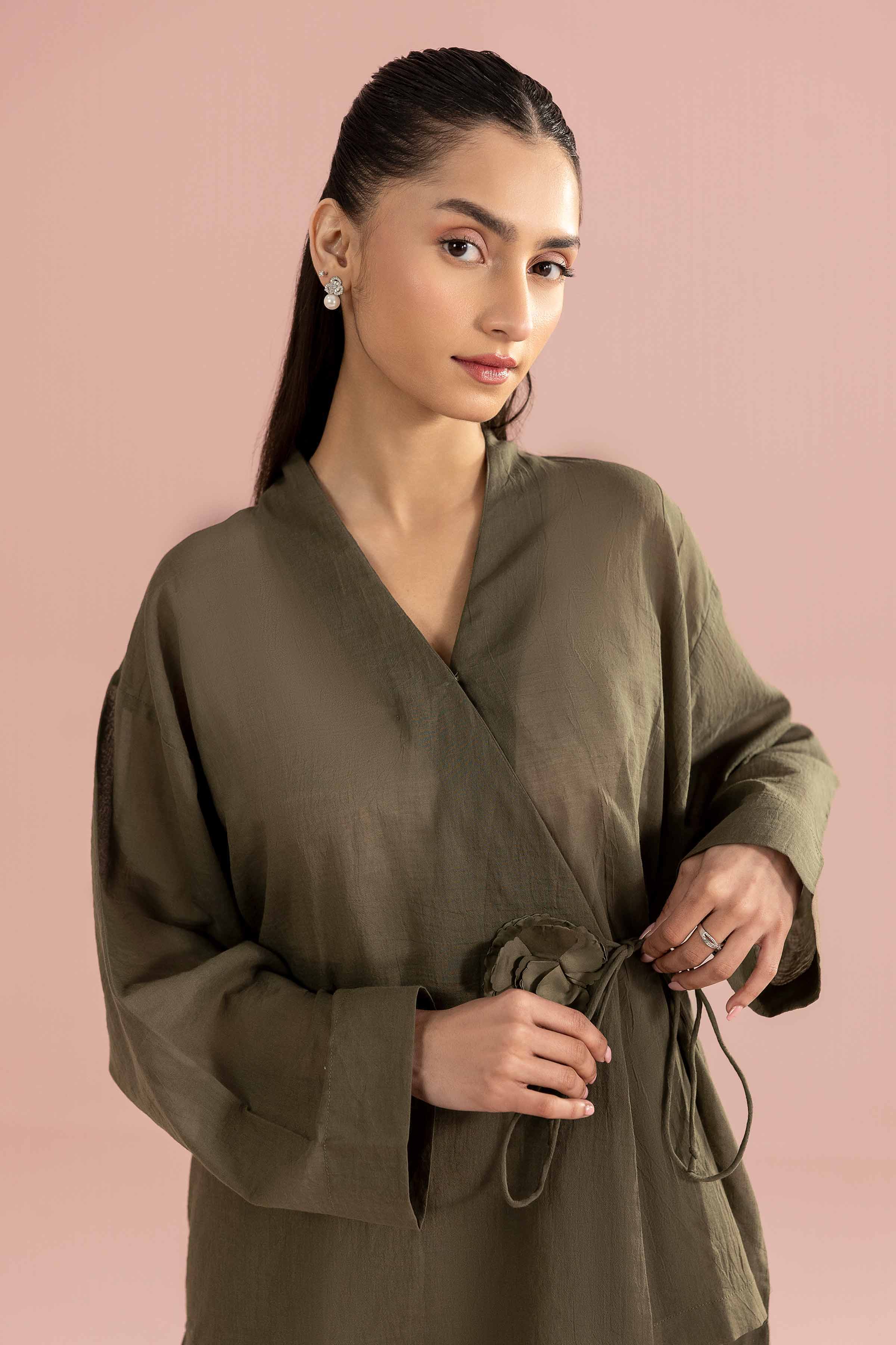 2 Piece - Basic Suit - AS26-56 Green Lawn 2PC Solids