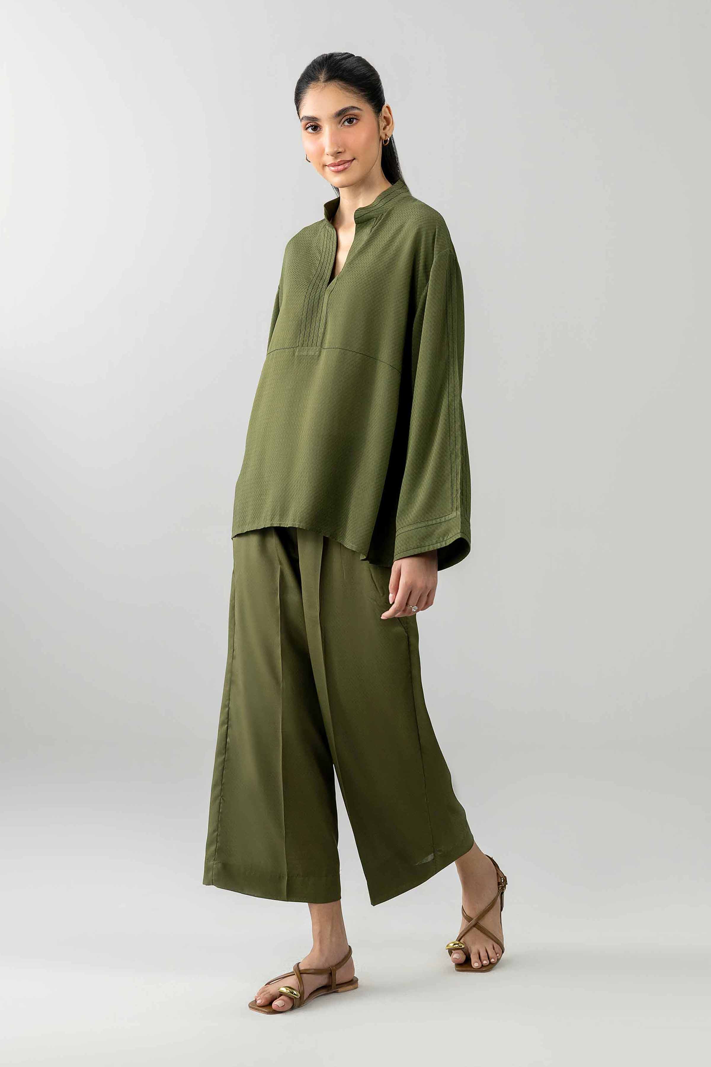 2 Piece - Solid Suit - AS26-67 Green Modal 2PC Solids