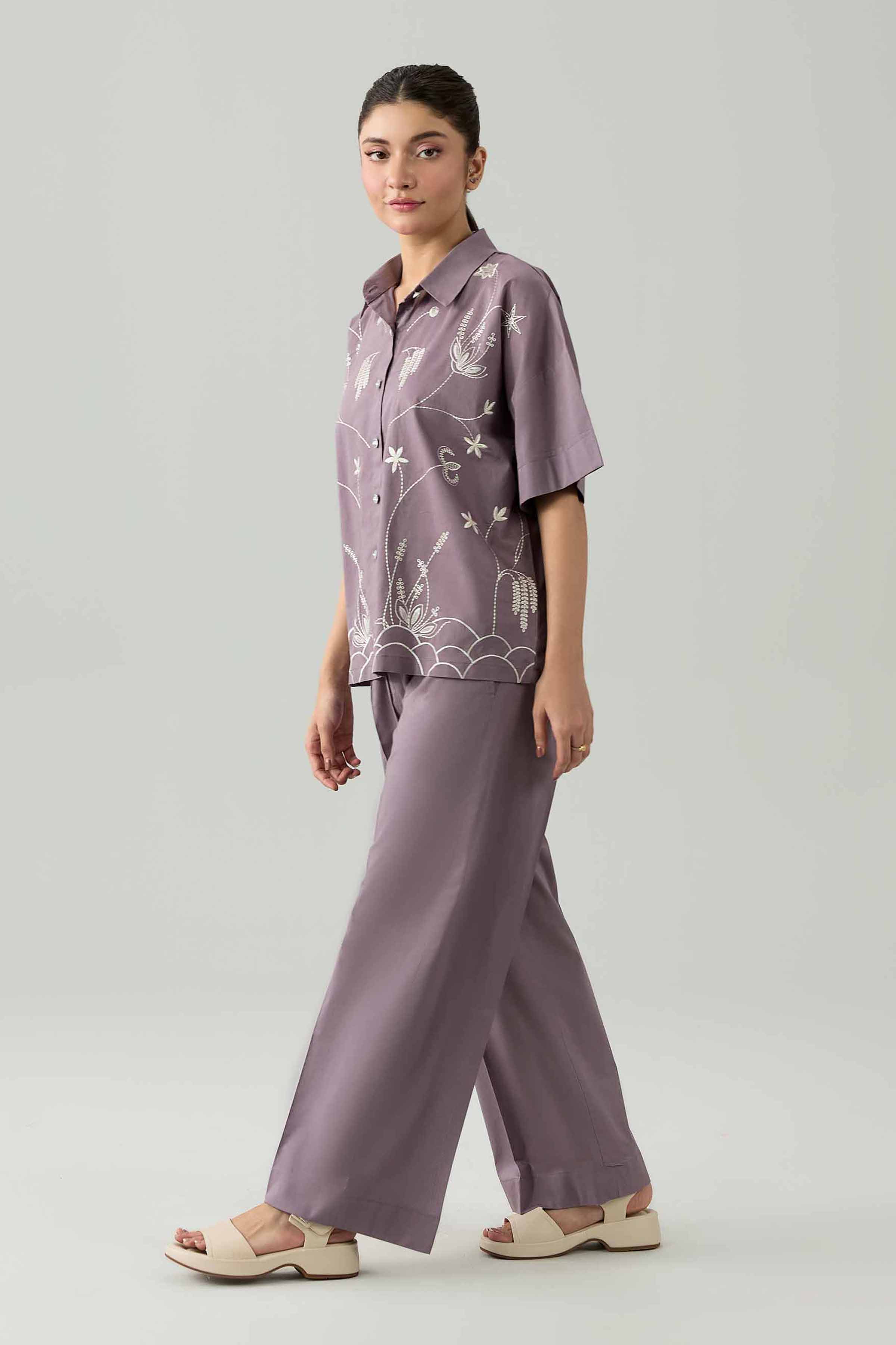 2 Piece - Embroidered Suit - AS26-99
