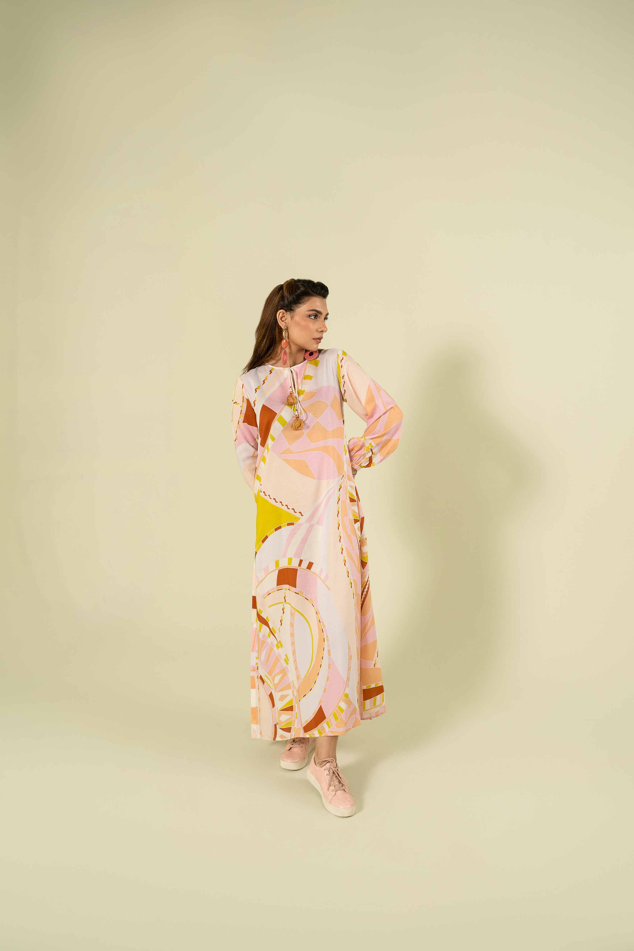 Printed Dress - AW23-12