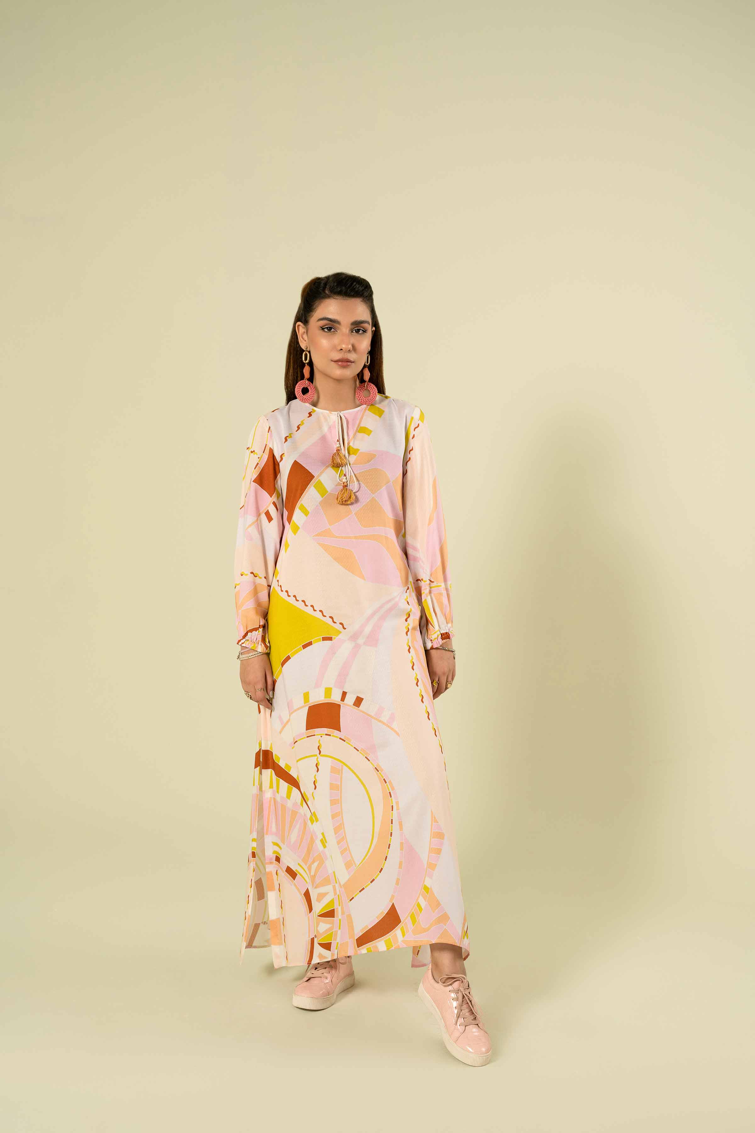 Printed Dress - AW23-12