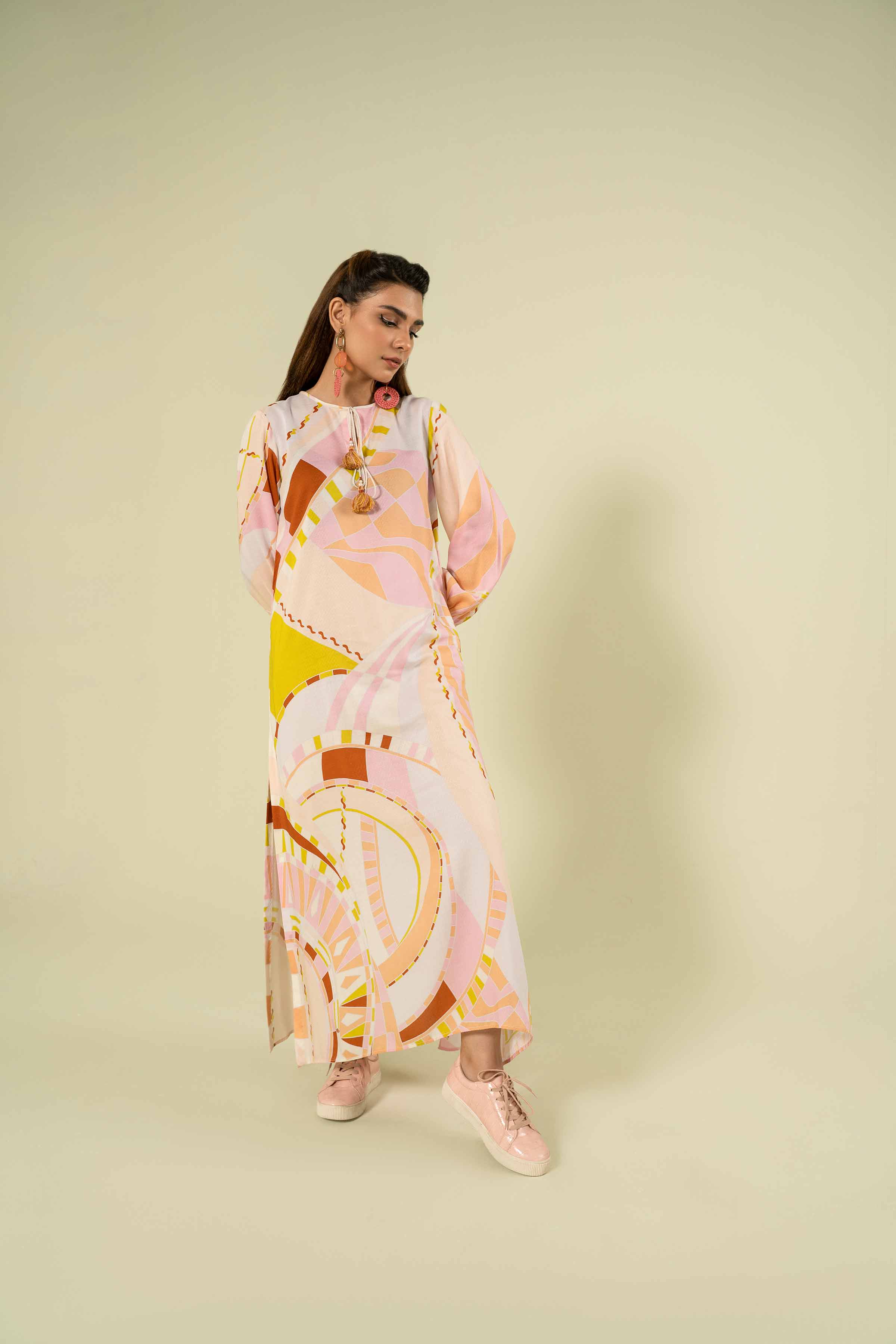 Printed Dress - AW23-12