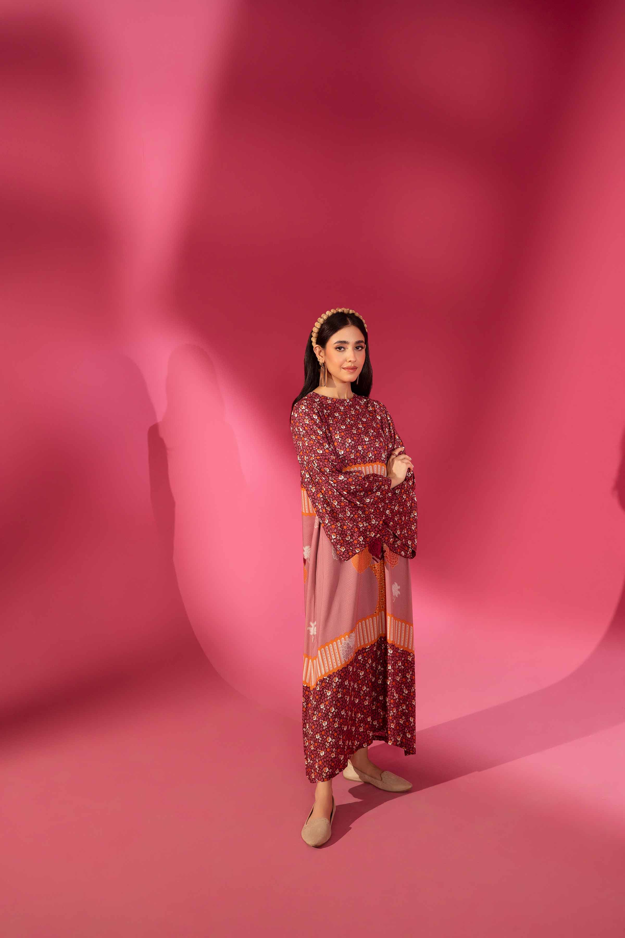 Printed Long Dress - AW23-20