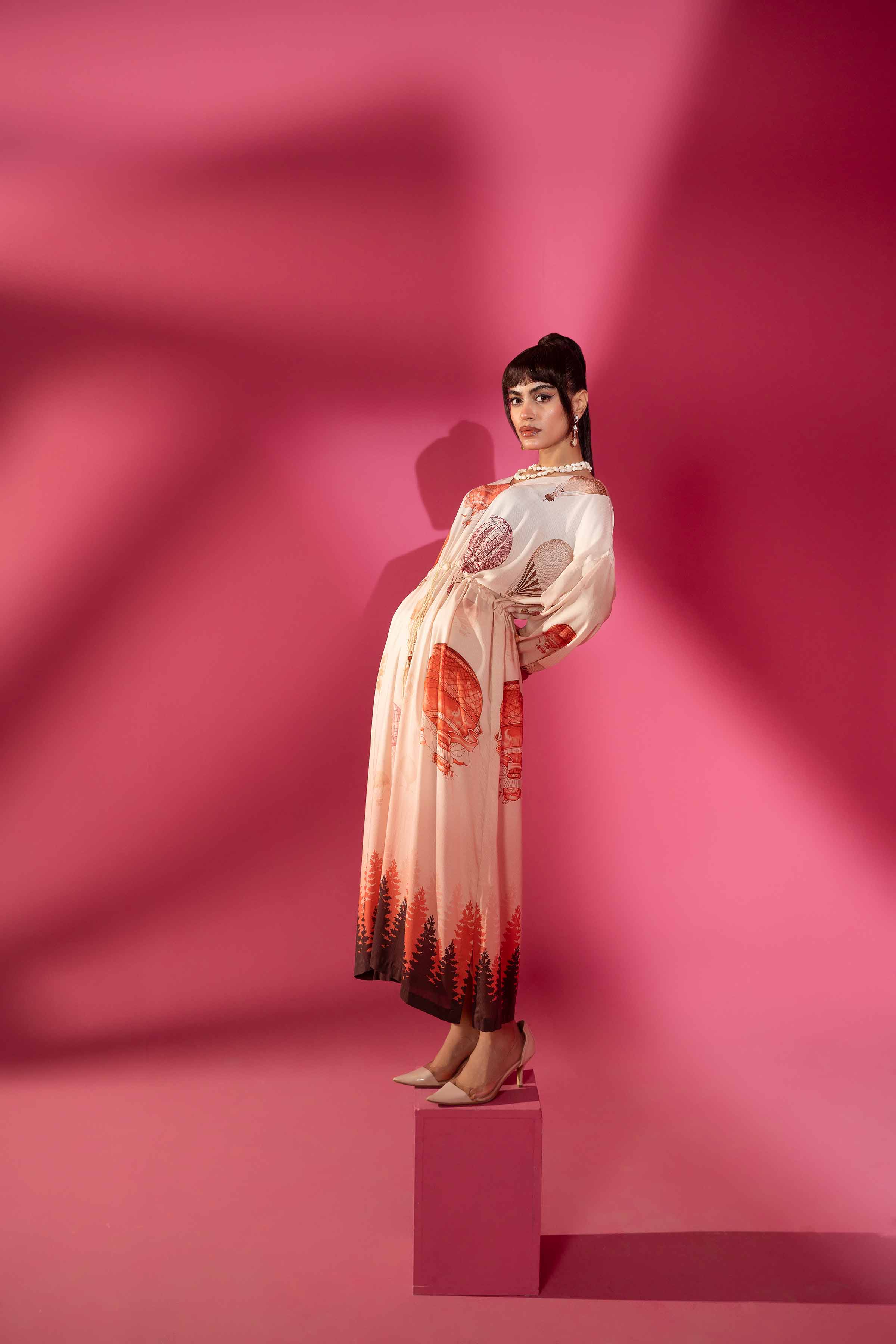 Printed Dress - AW23-23