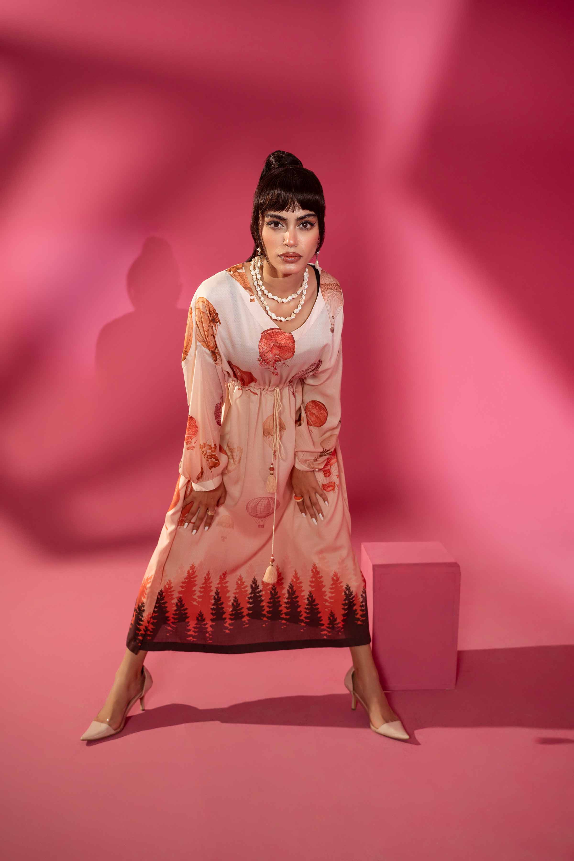 Printed Dress - AW23-23