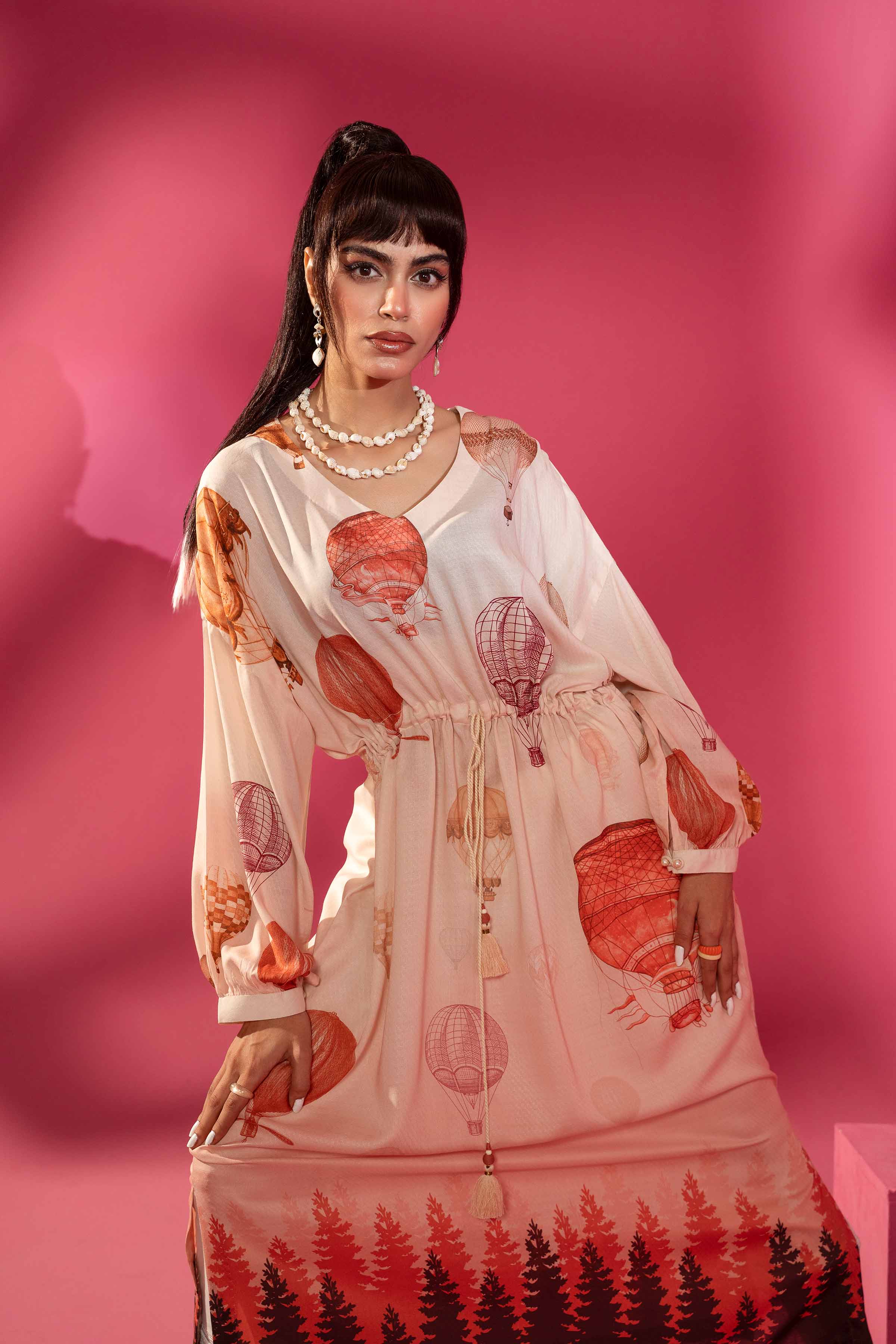 Printed Dress - AW23-23