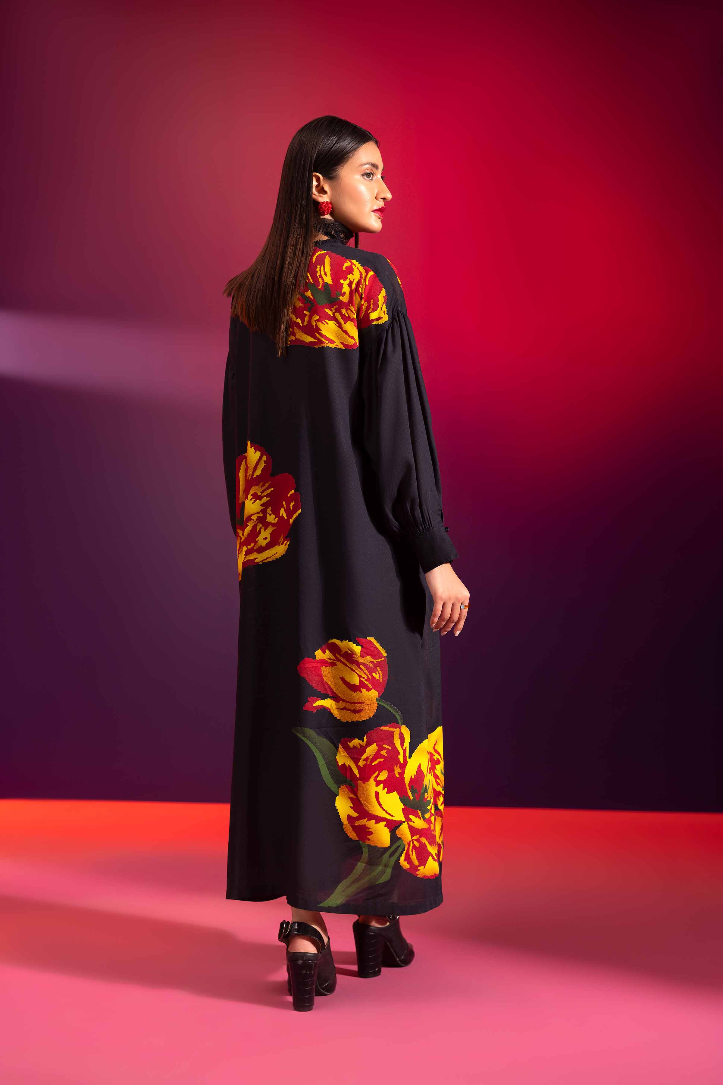 Printed Dress - AW23-44