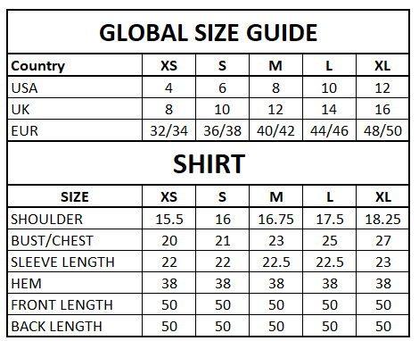 Size Guide