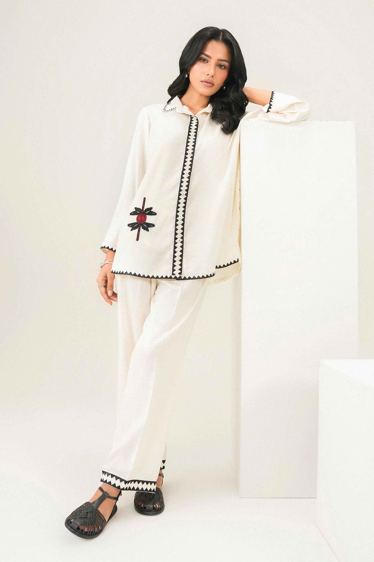 2 Piece - Embroidered Suit - AW25-30