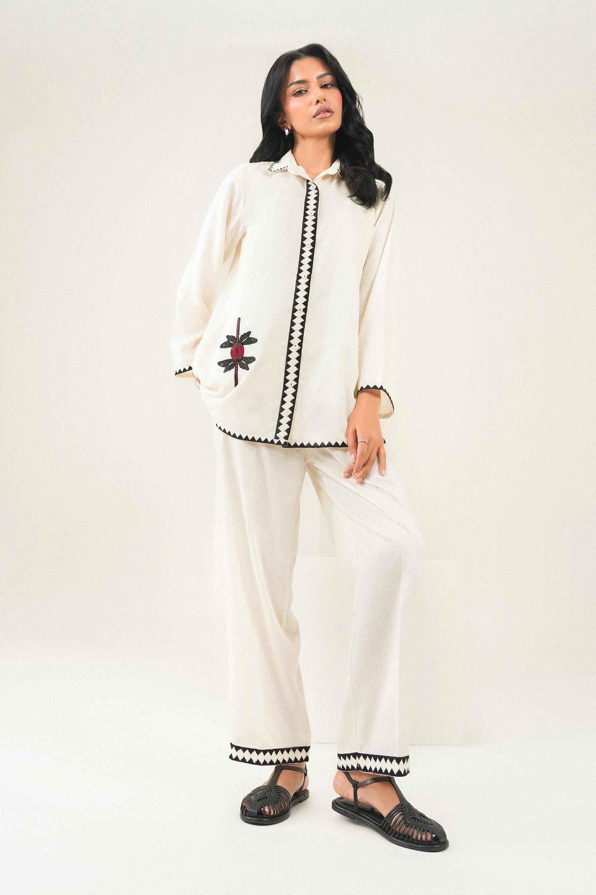 2 Piece - Embroidered Suit - AW25-30