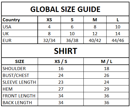 Size Guide