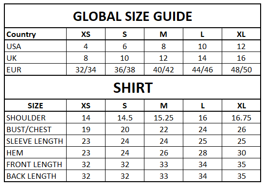 Size Guide
