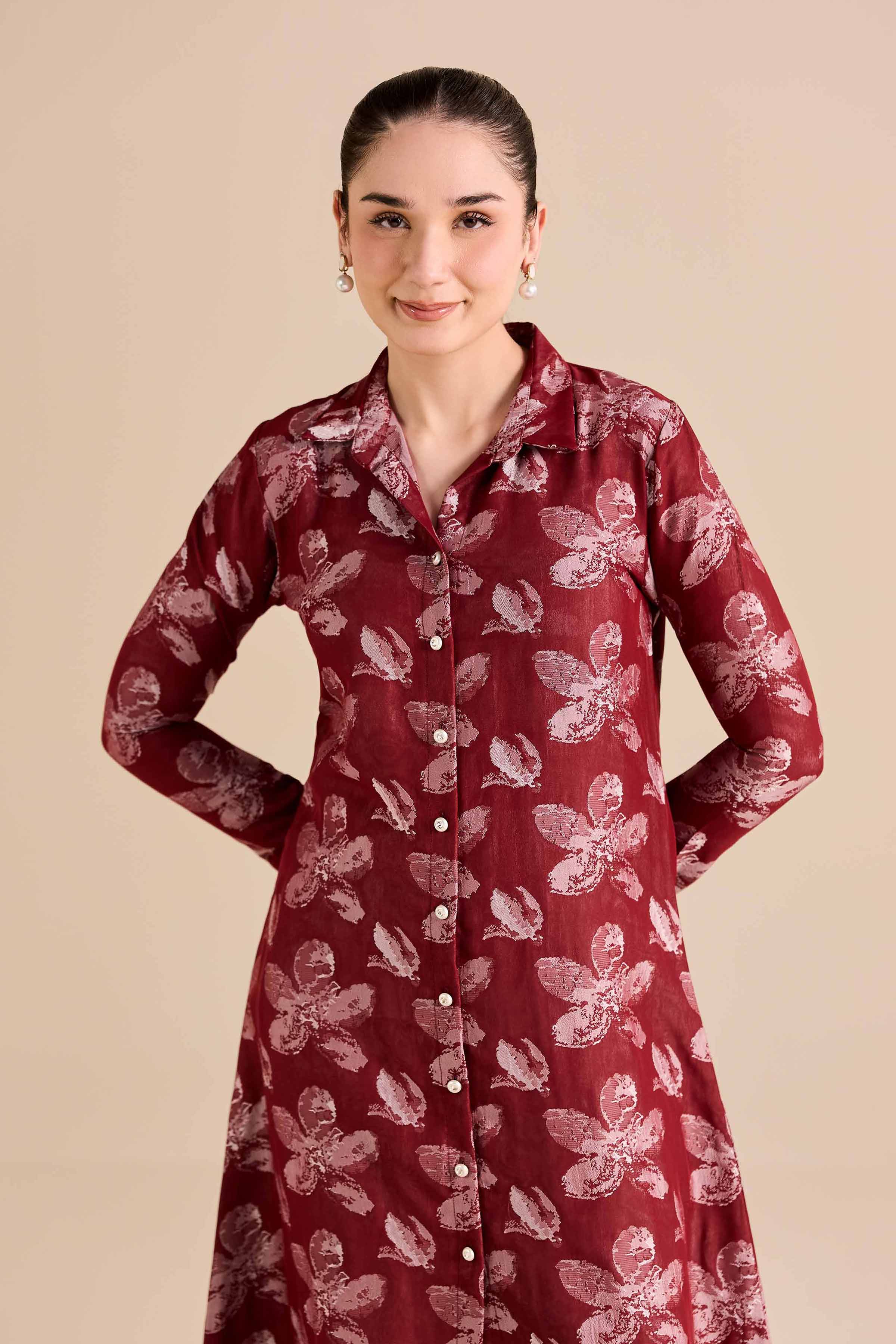 Nishat Linen UAE - Printed Dress - AW25-48