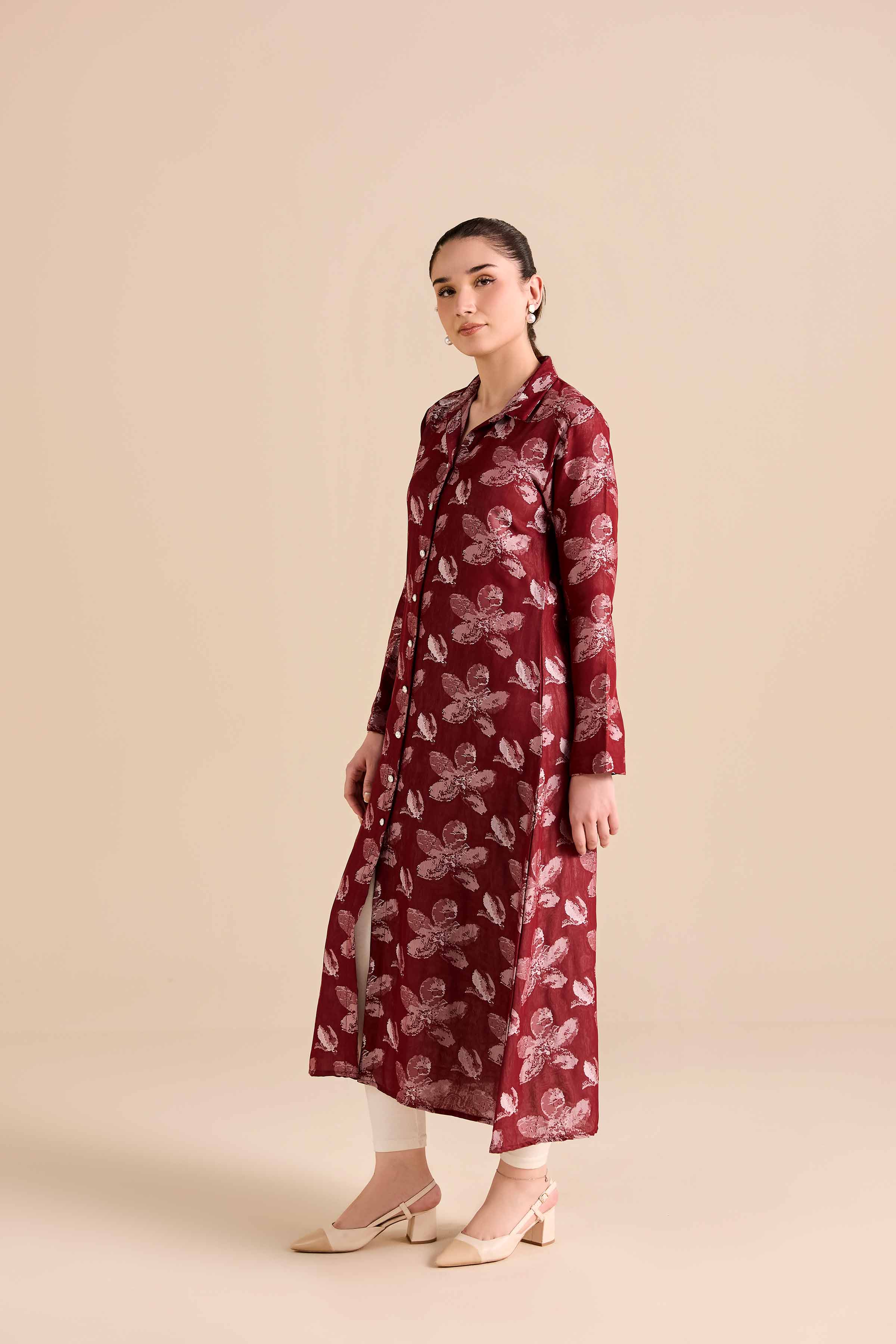Nishat Linen UAE - Printed Dress - AW25-48