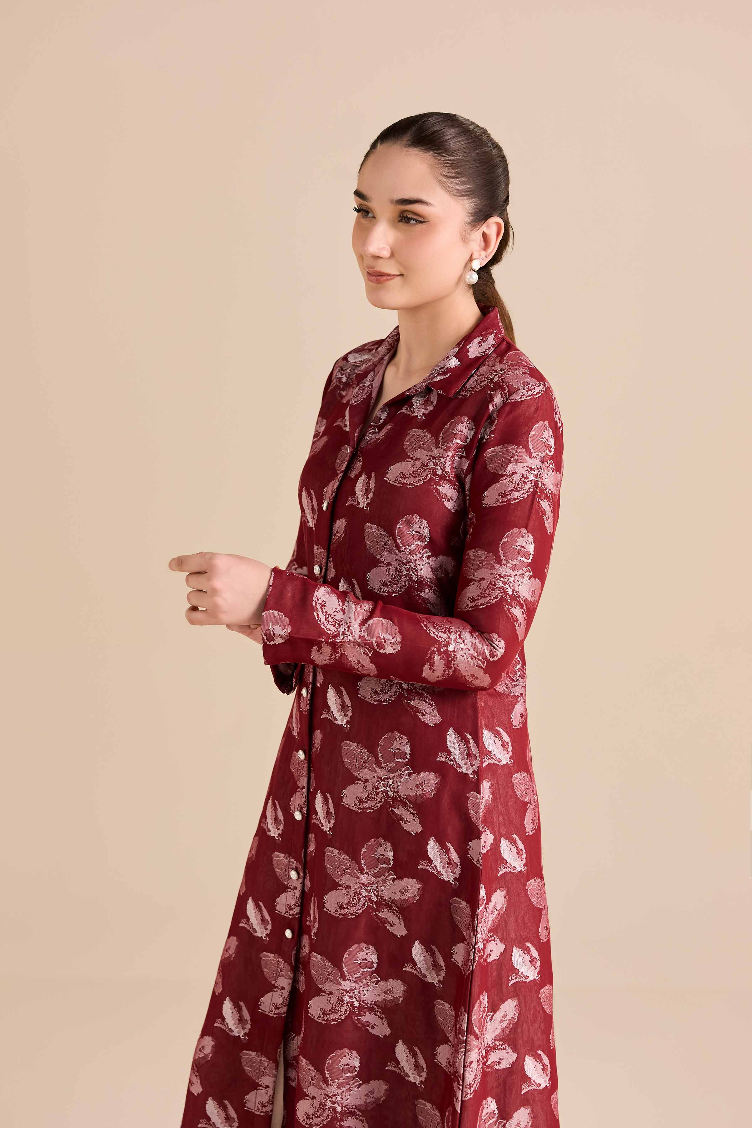 Nishat Linen UAE - Printed Dress - AW25-48