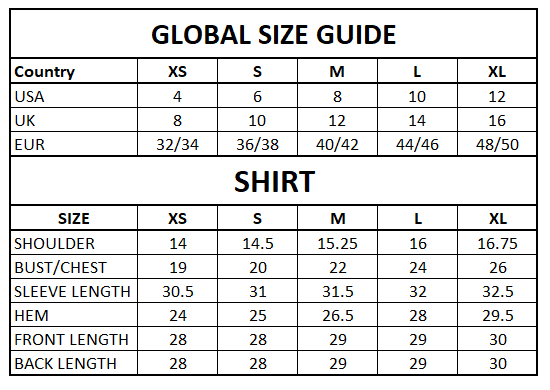 Size Guide