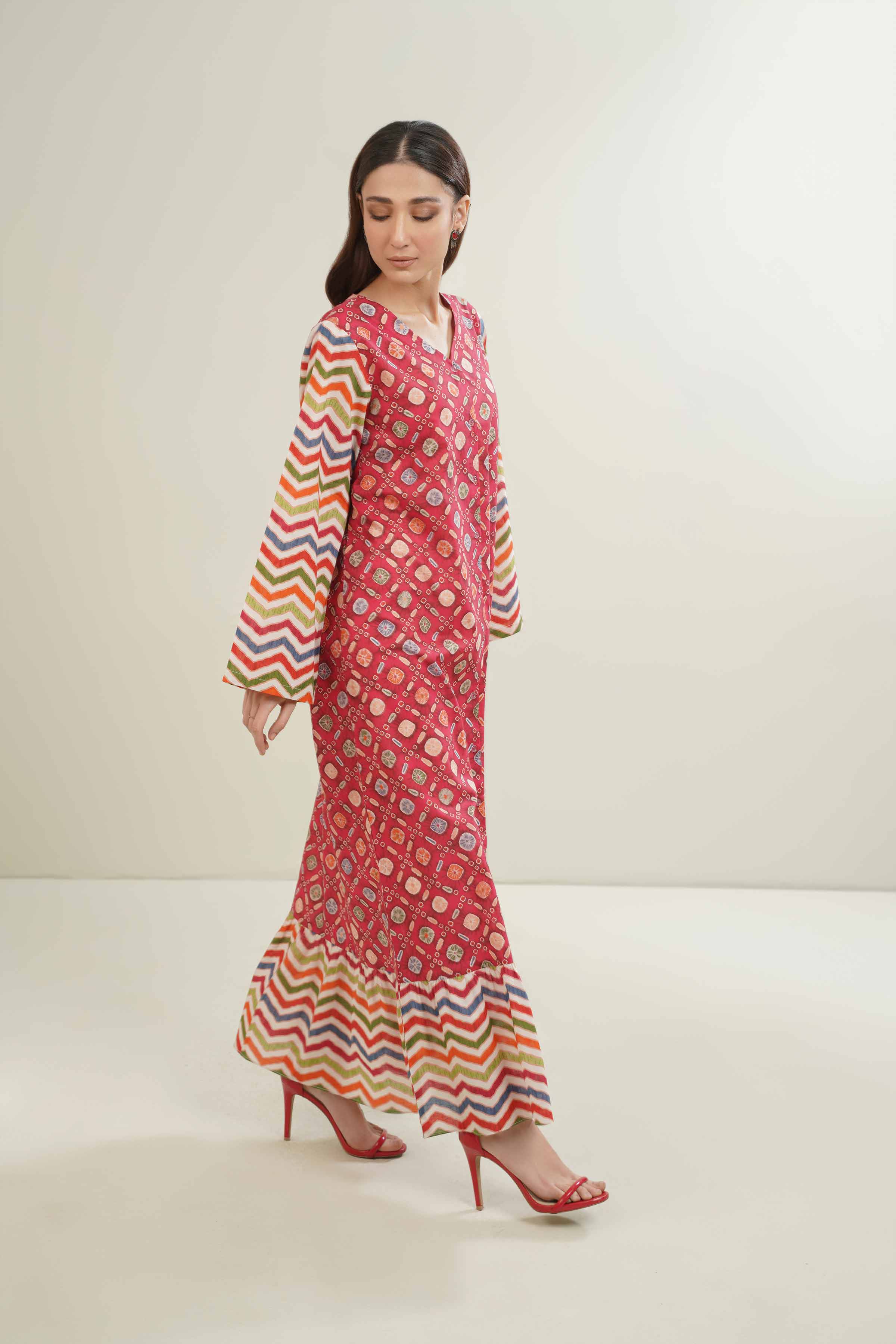 Printed Fustaan - DE23-85