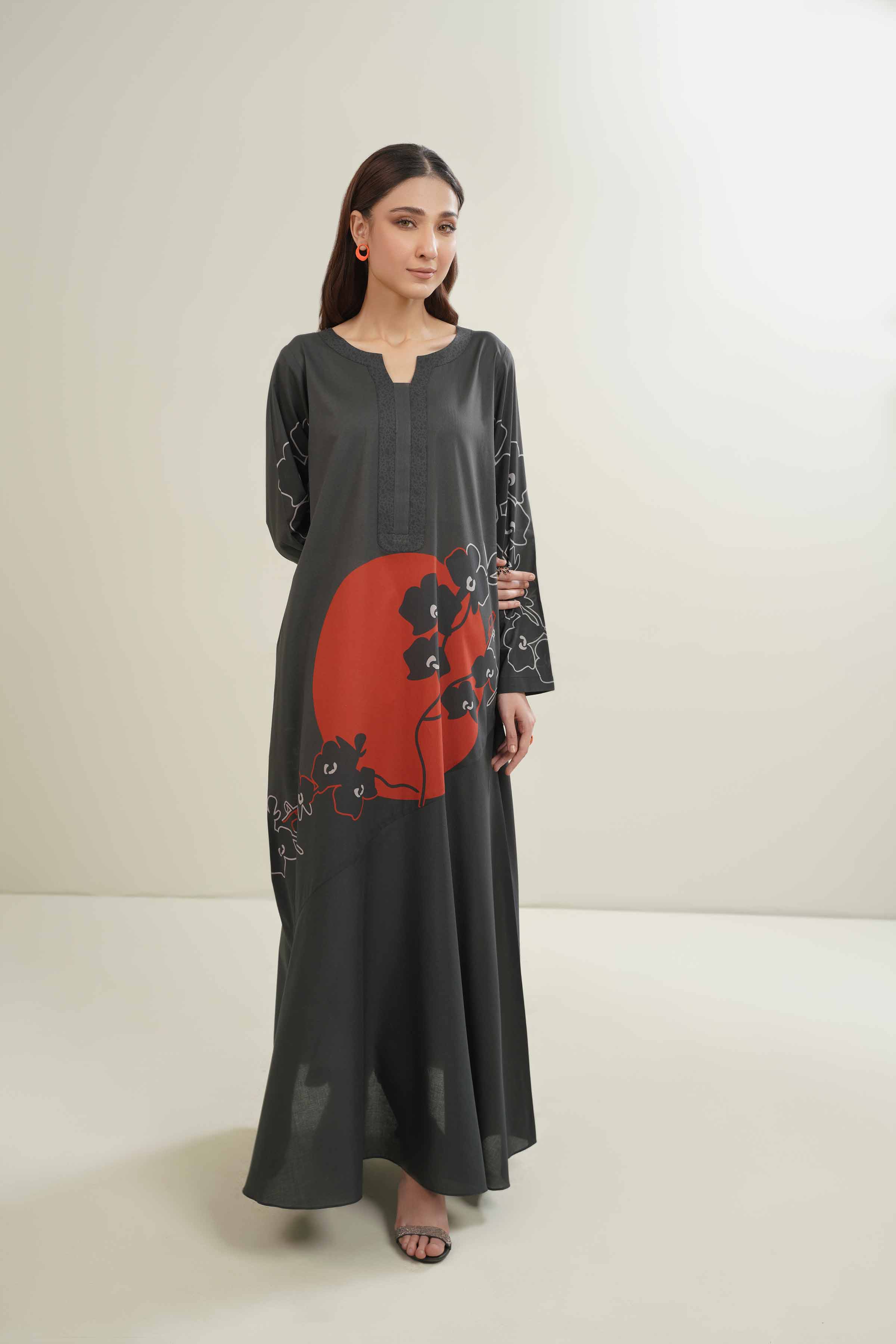 Printed Fustaan  - DE23-96
