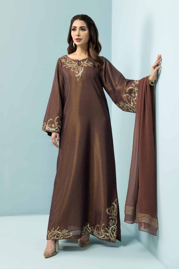 Embroidered Fustaan - DS23-48
