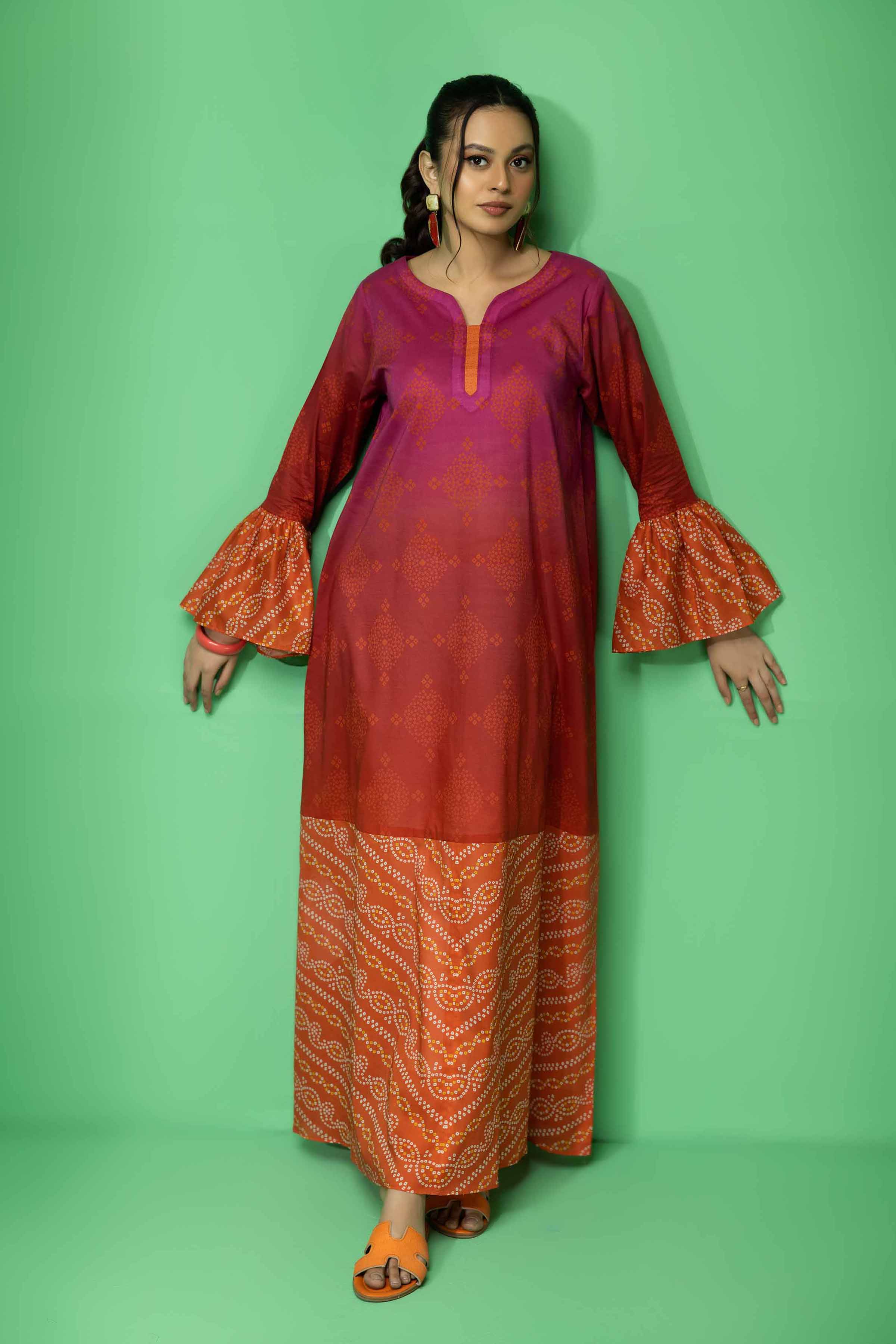 Printed Fustaan - DS23-57