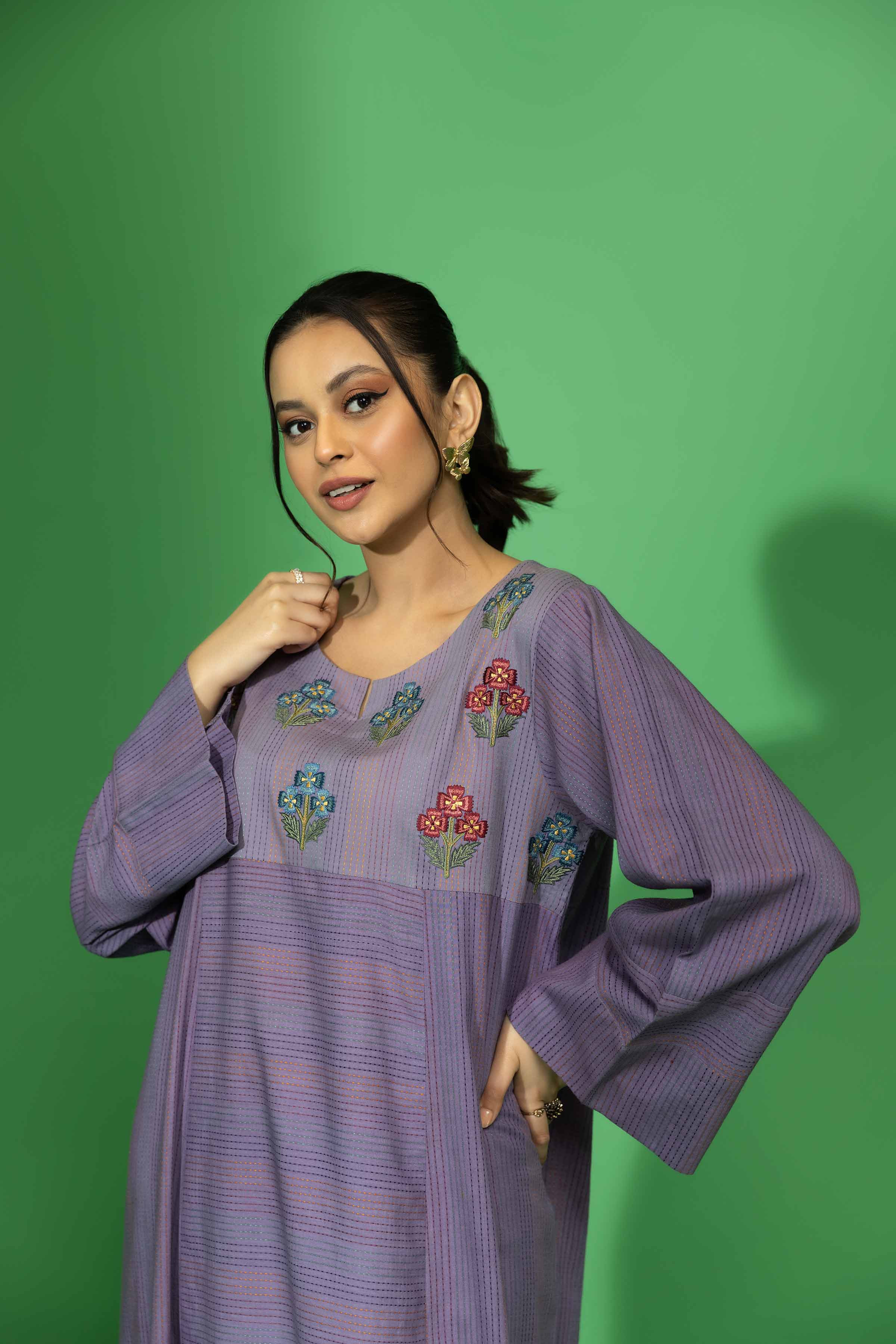 Printed Embroidered - DS23-71