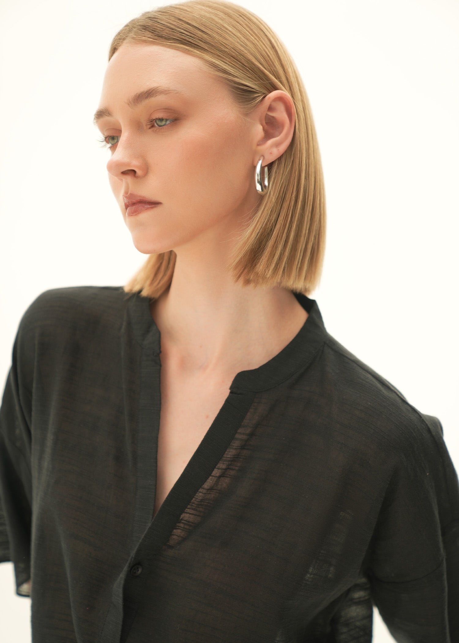 Linen Blend Blouse - KOA