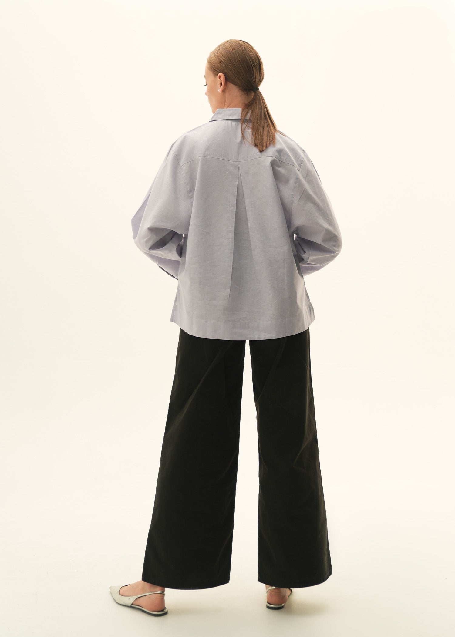 Basic Linen Blend Blouse - KOA