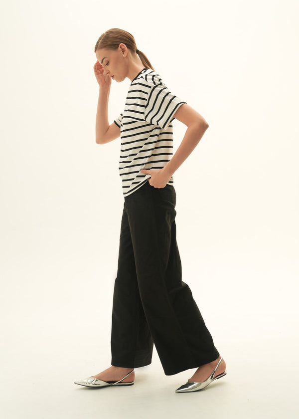 Wide-Leg-Cotton-Trouser - KOA