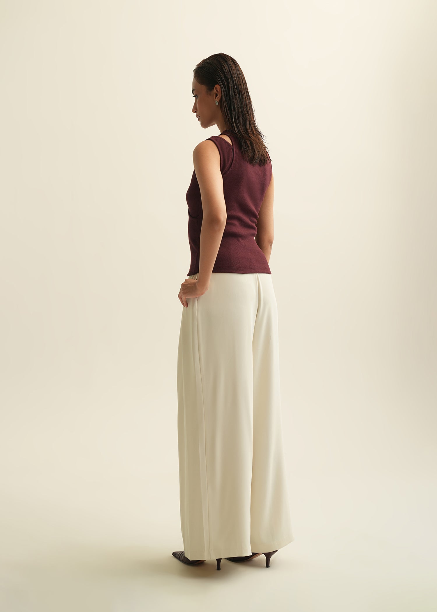 Asymmetrical Tank Top - KOA