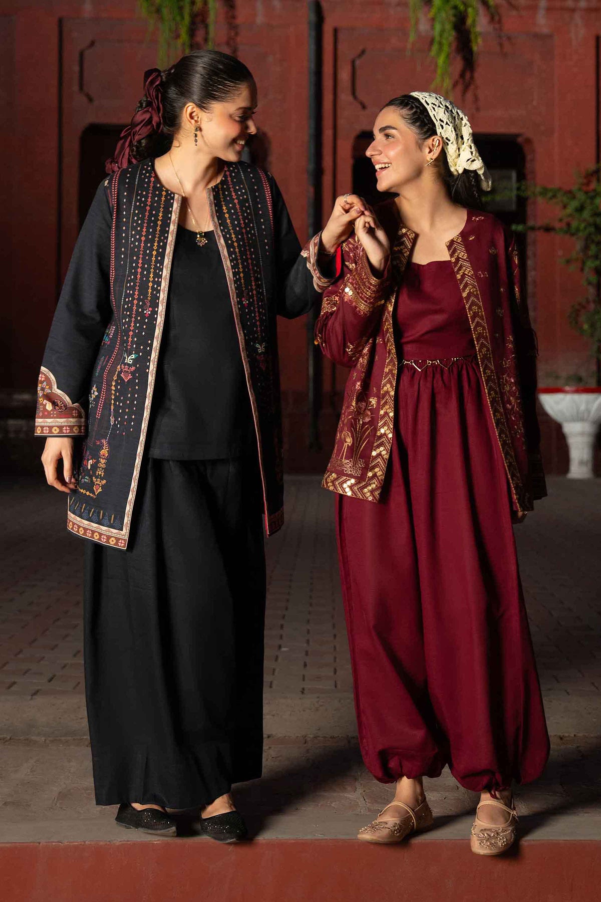 Printed Jacket - ST1J-PRET26WV2-2 for Women - Pret Collection | Nishat UAE | Shop Online