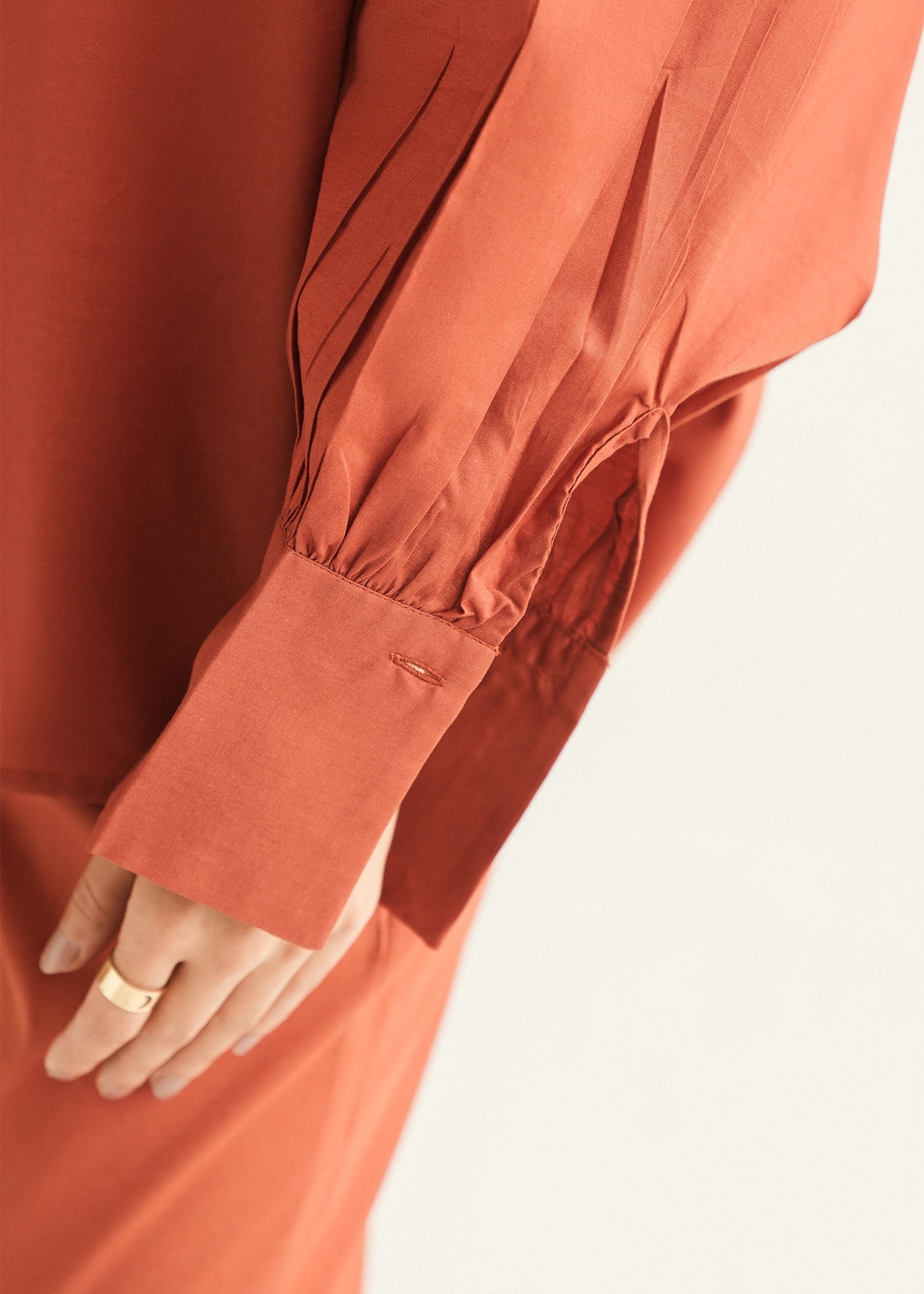 Oversized Gathered Blouse - KOA