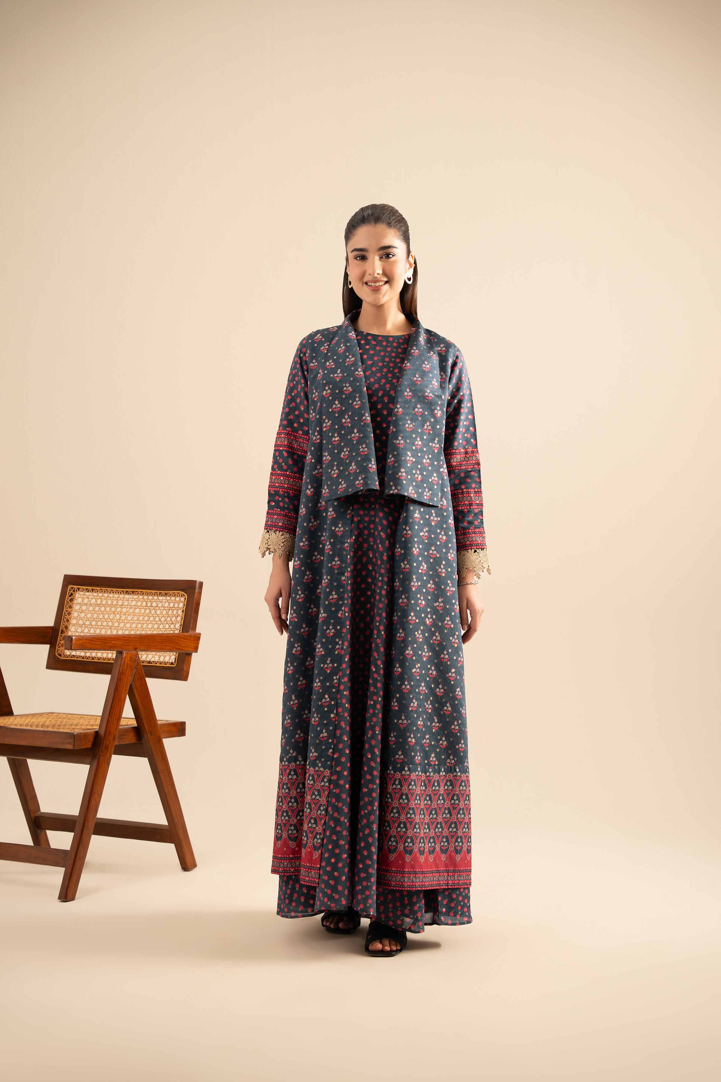 2 Piece - Printed Suit - FE25-106