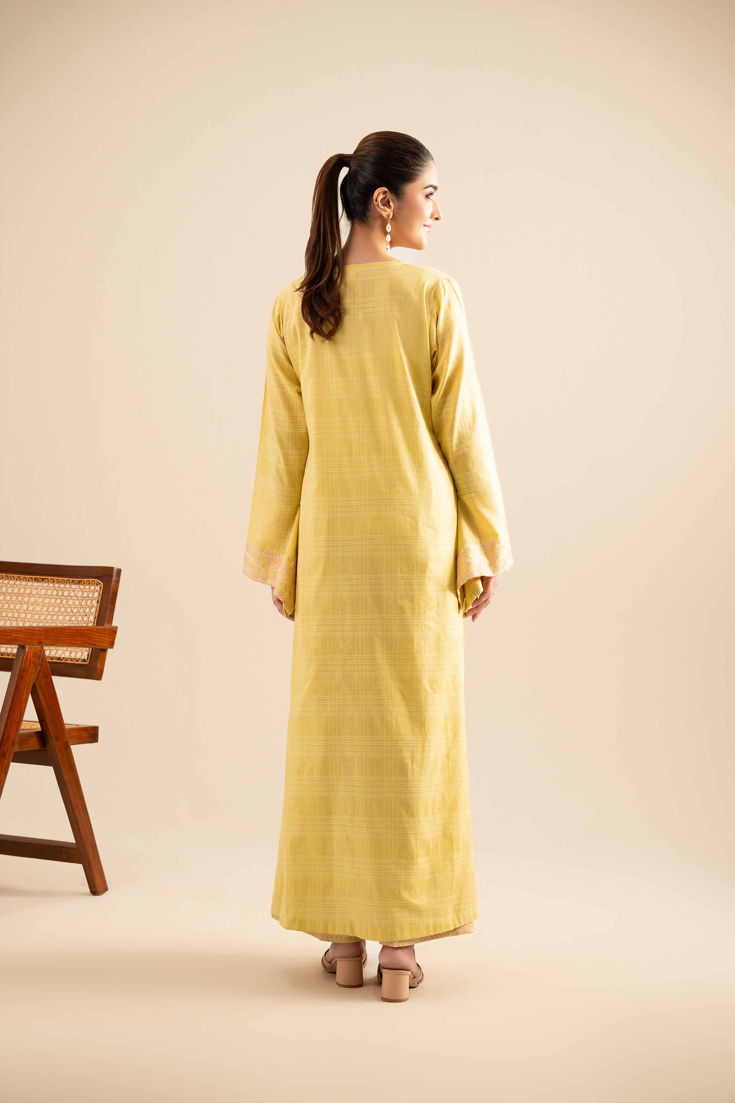 2 Piece - Embroidered Suit - FE25-107