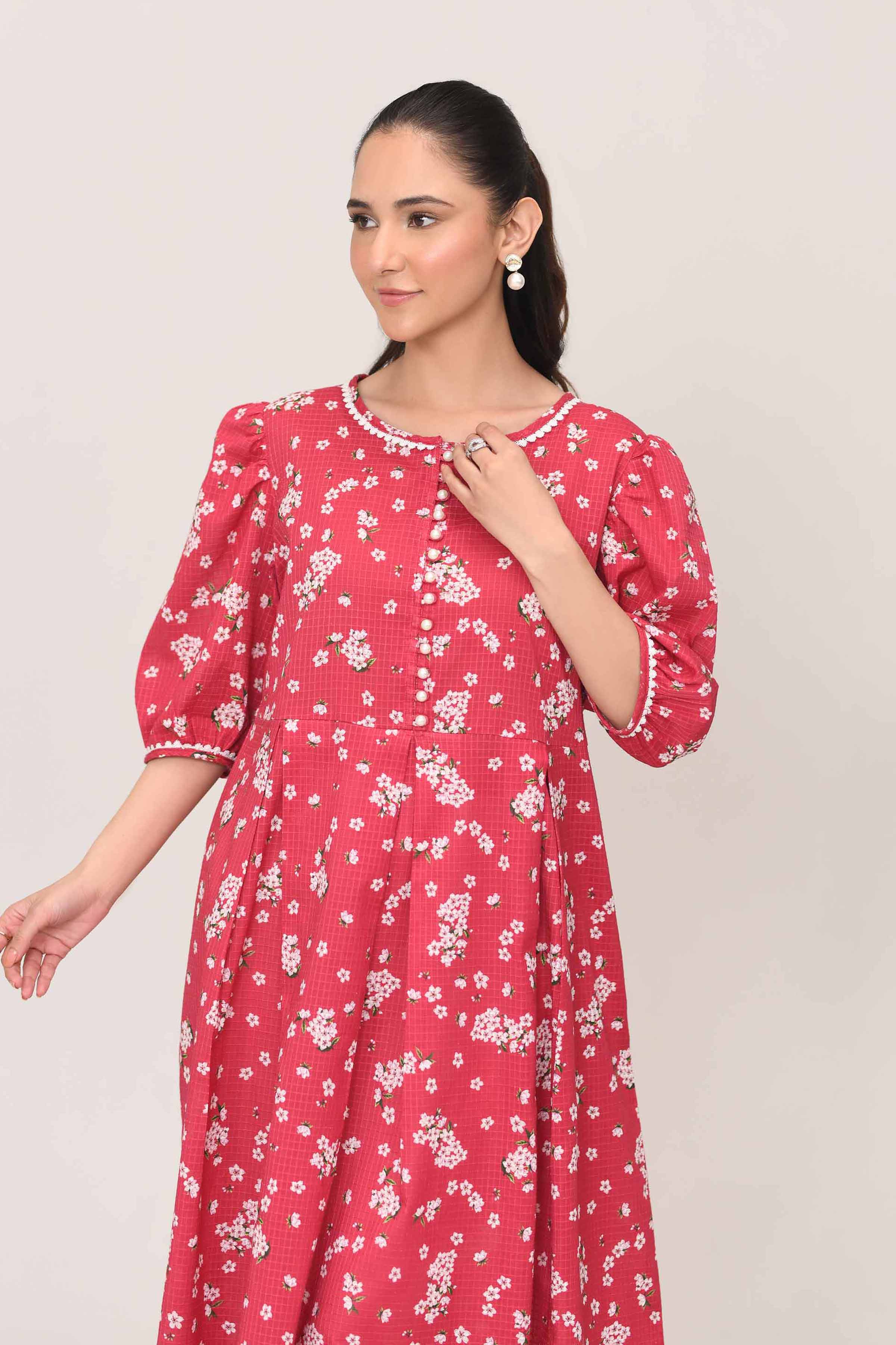 Printed Dress - FE25-12