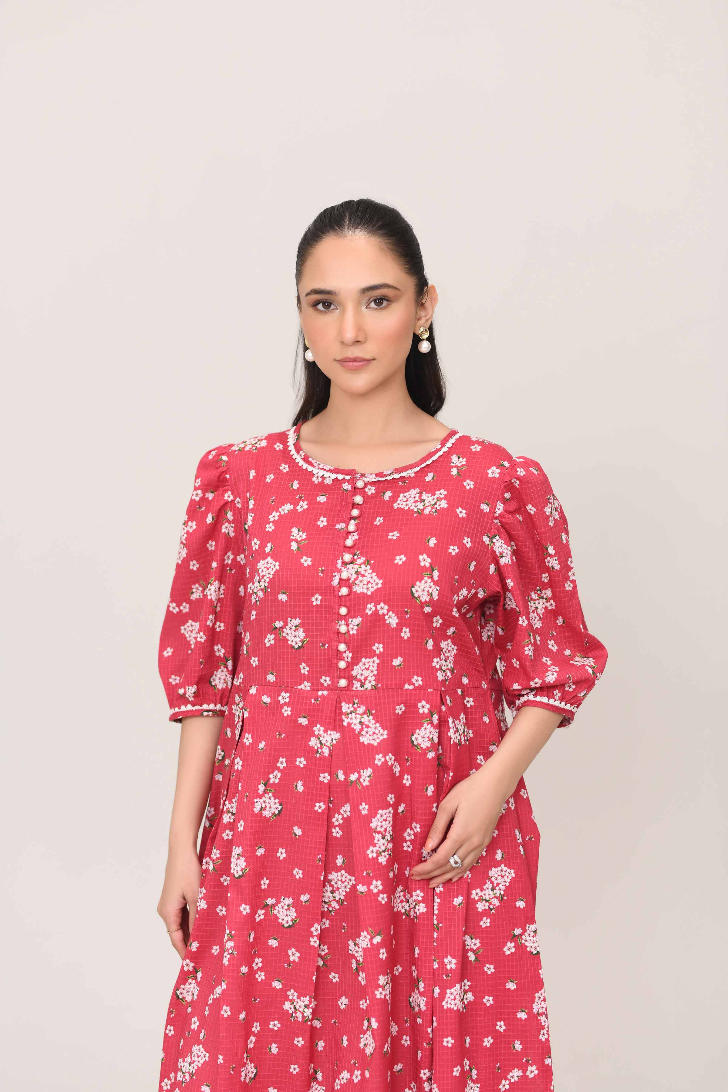 Printed Dress - FE25-12