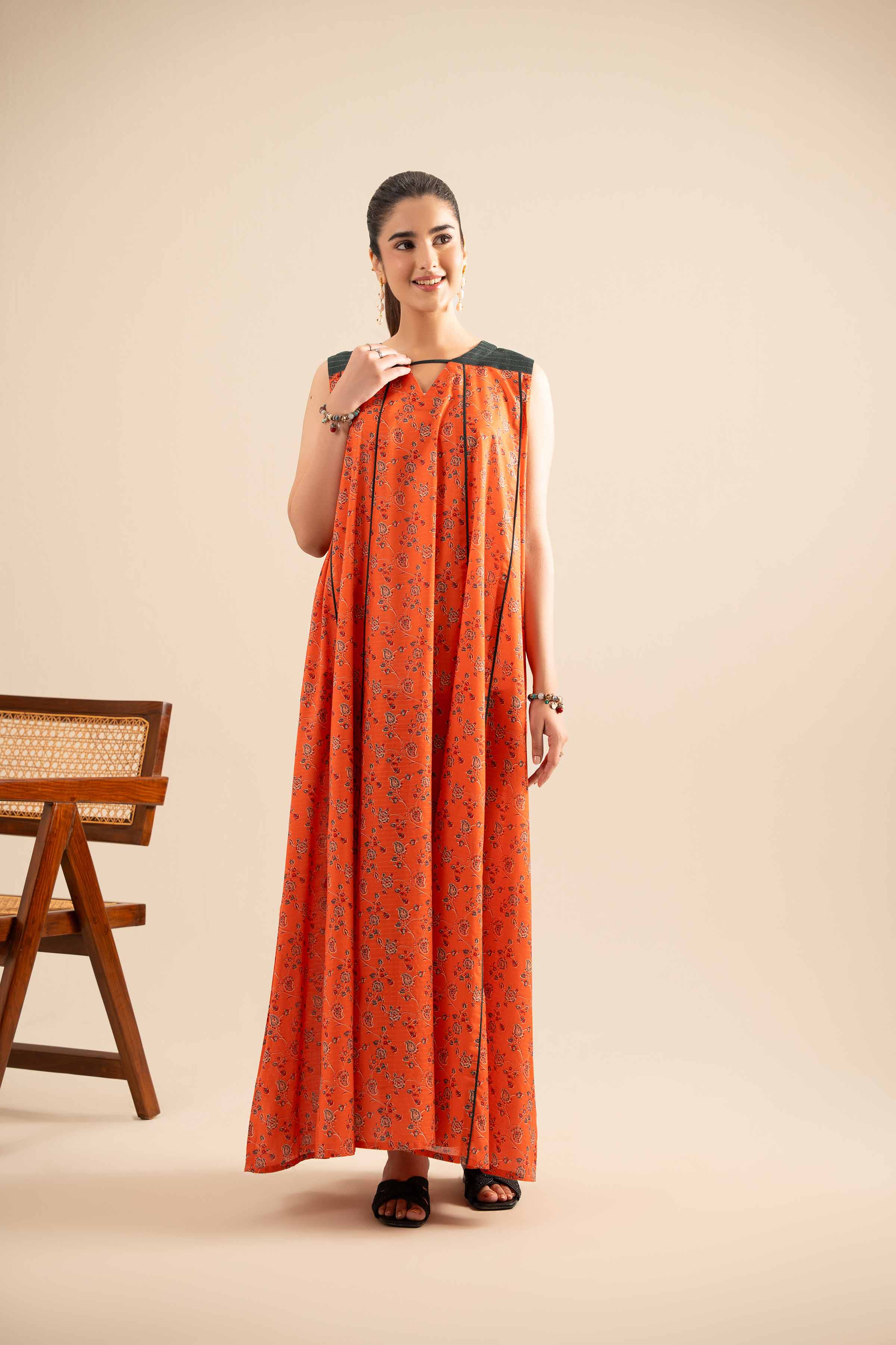 Printed Dress - FE25-115