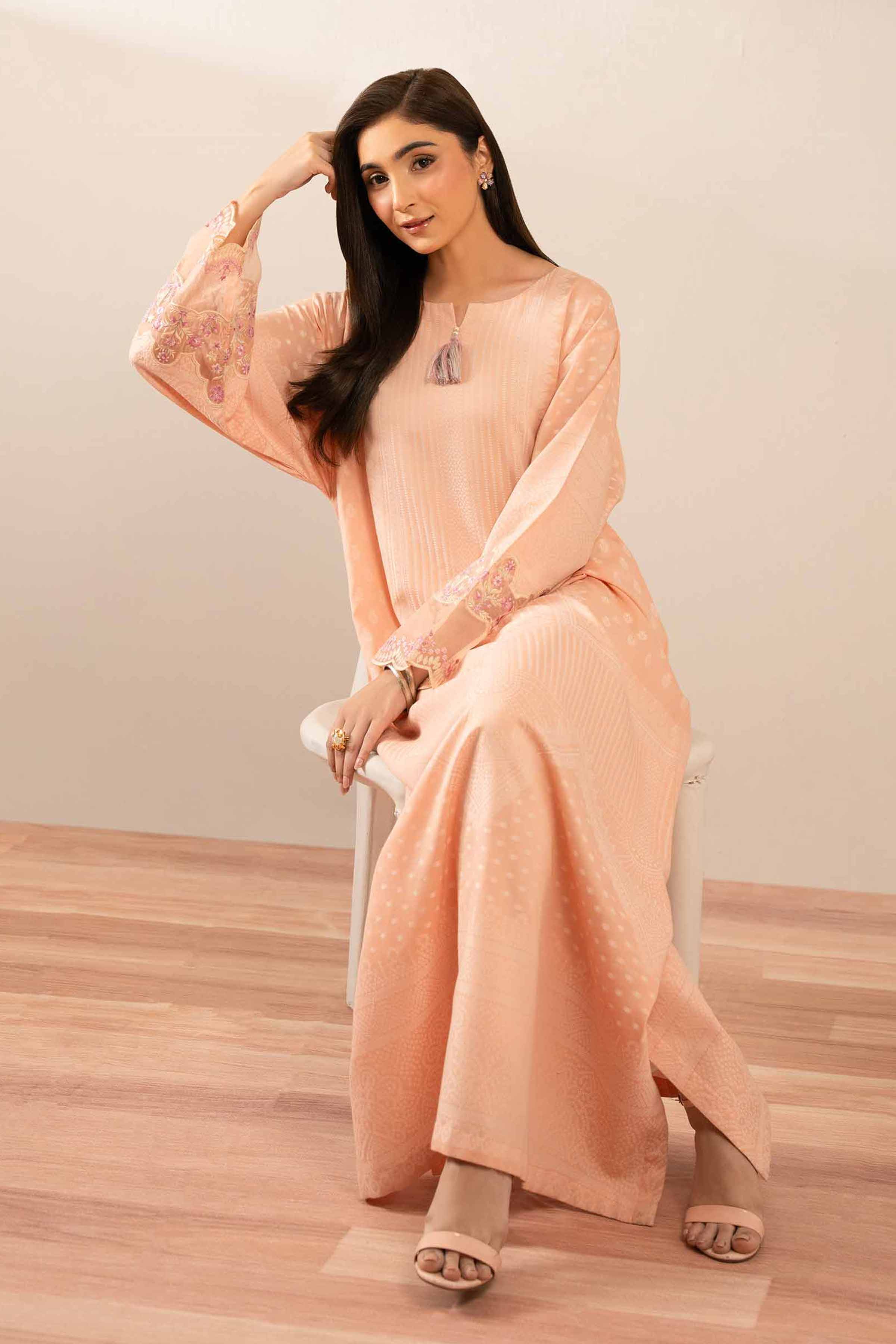 Printed Embroidered Shirt - FE25-119
