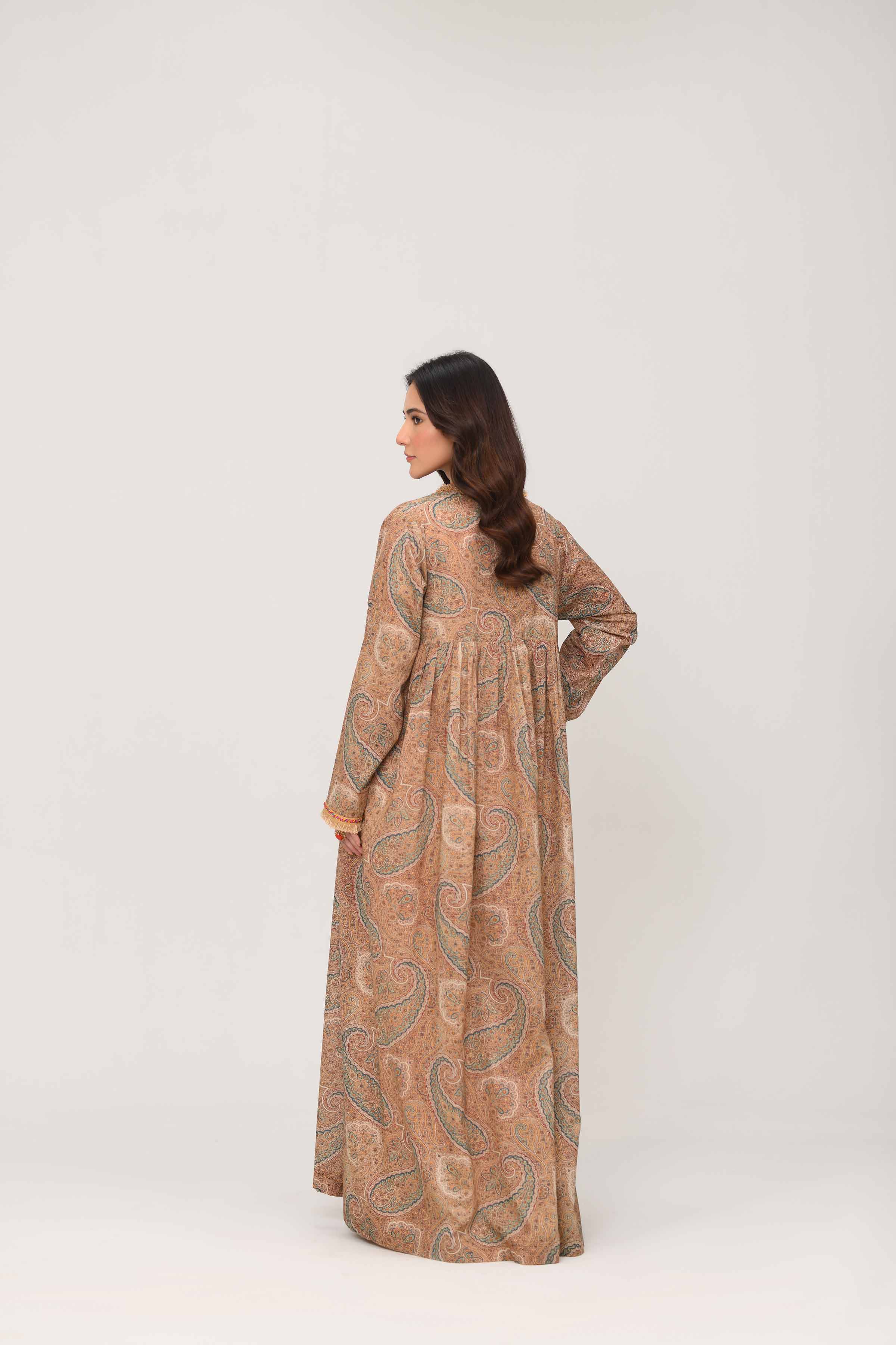 Printed Gown - FE25-16