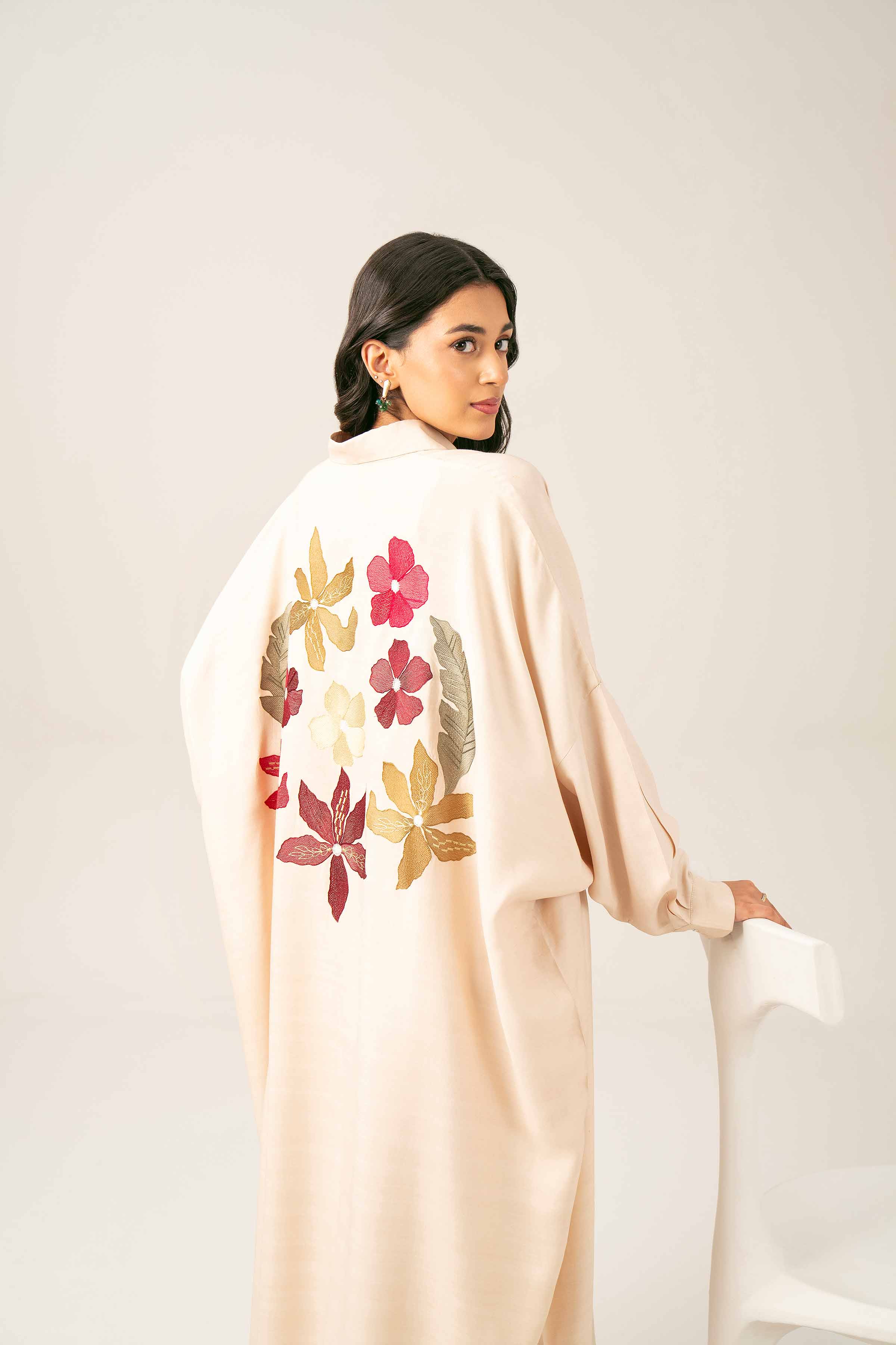 Embroidered Dress - FE25-33