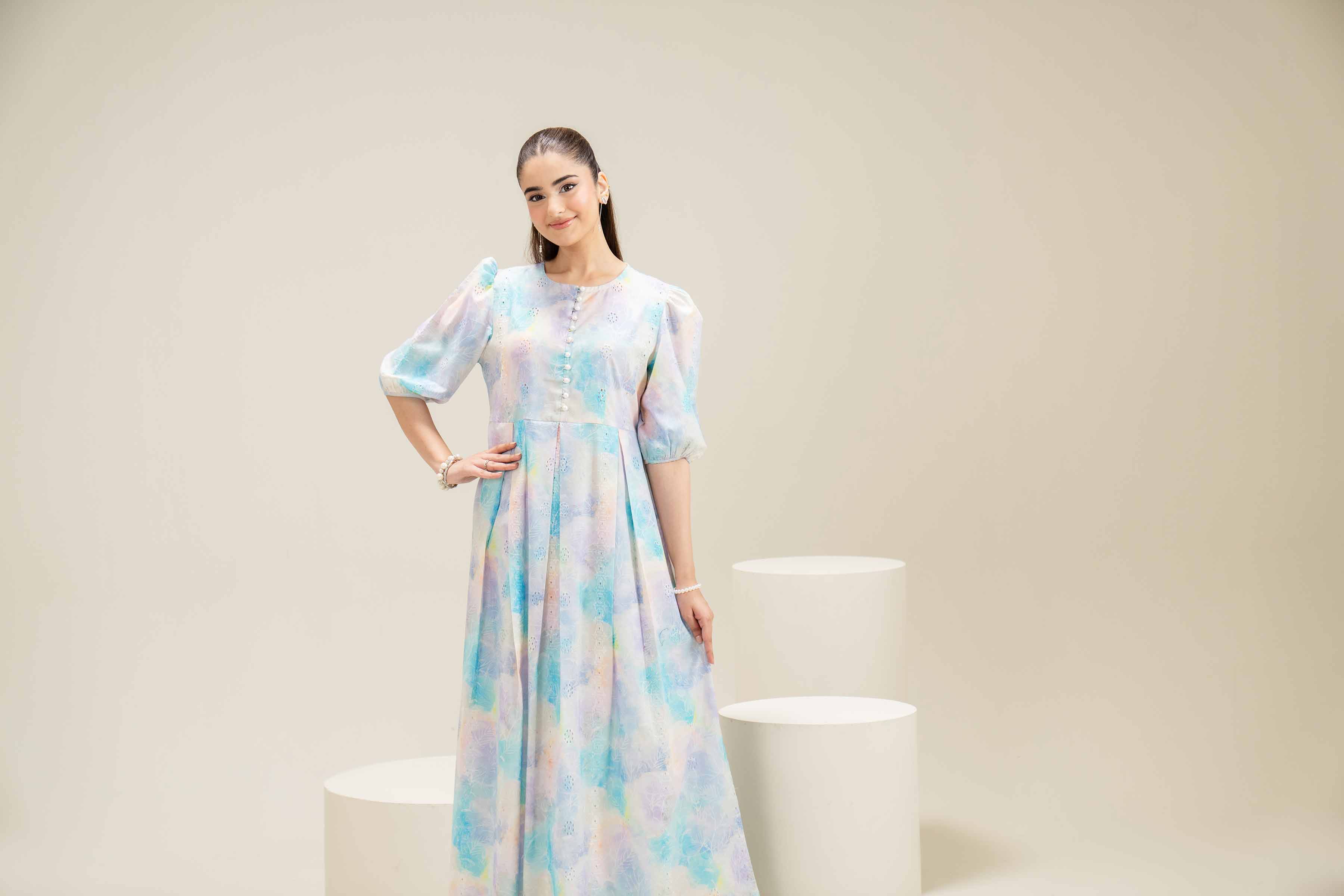 Printed Dress - FE25-36