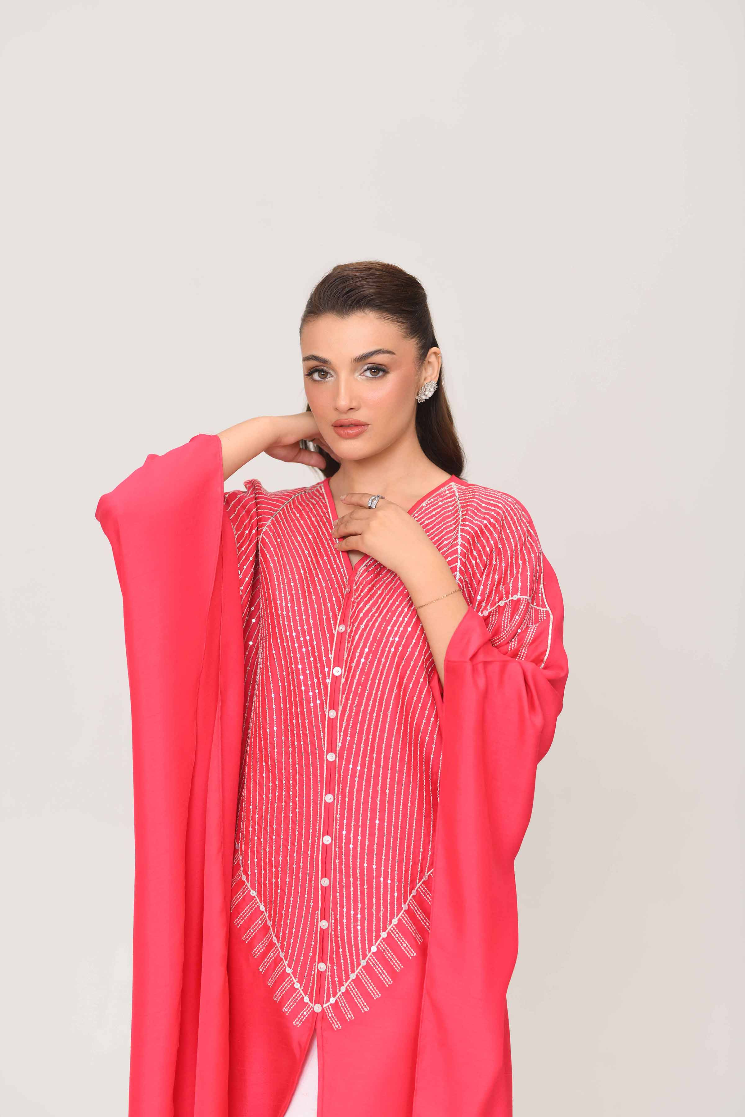 Embroidered Kaftan - FE25-44