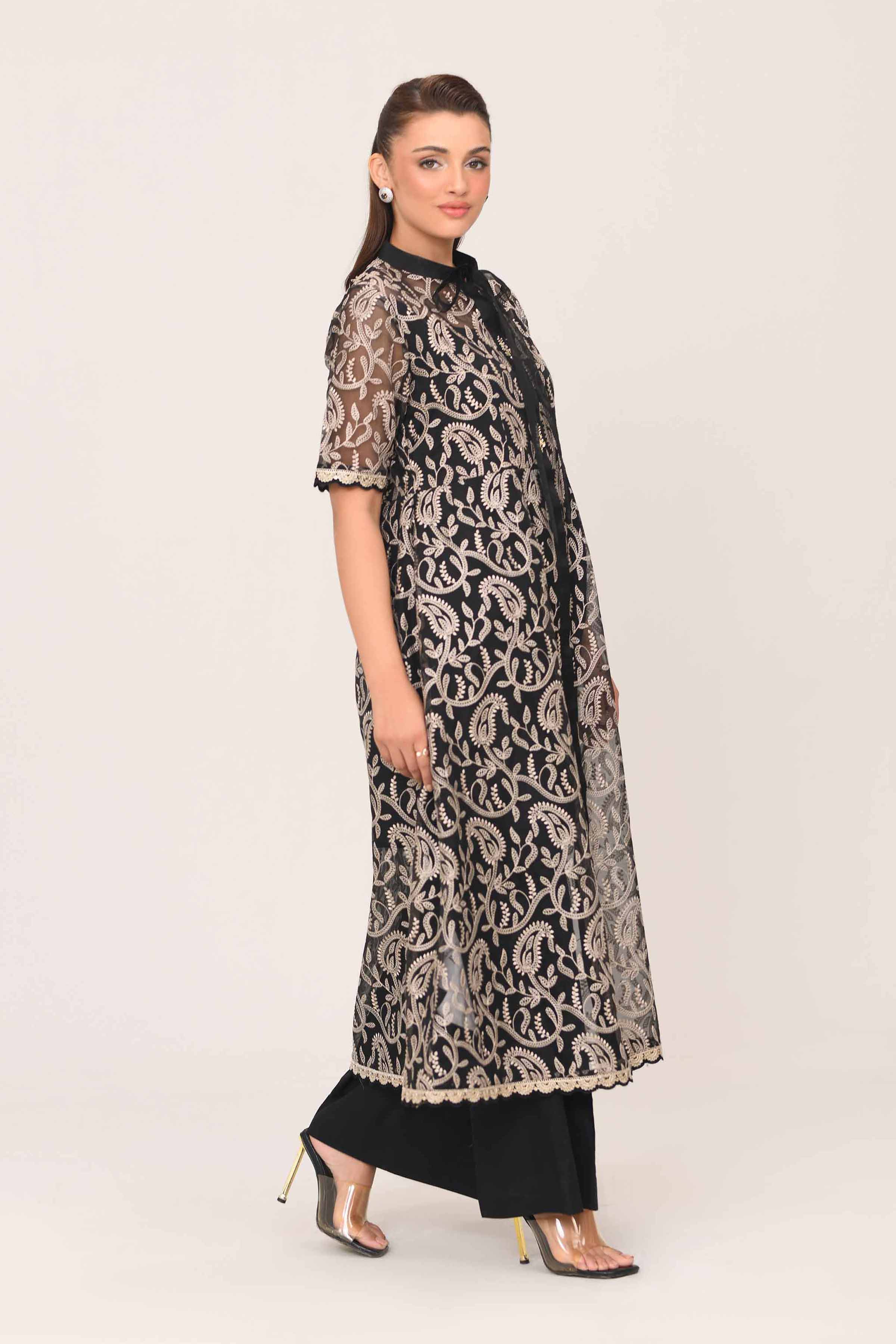 Embroidered Dress - FE25-45