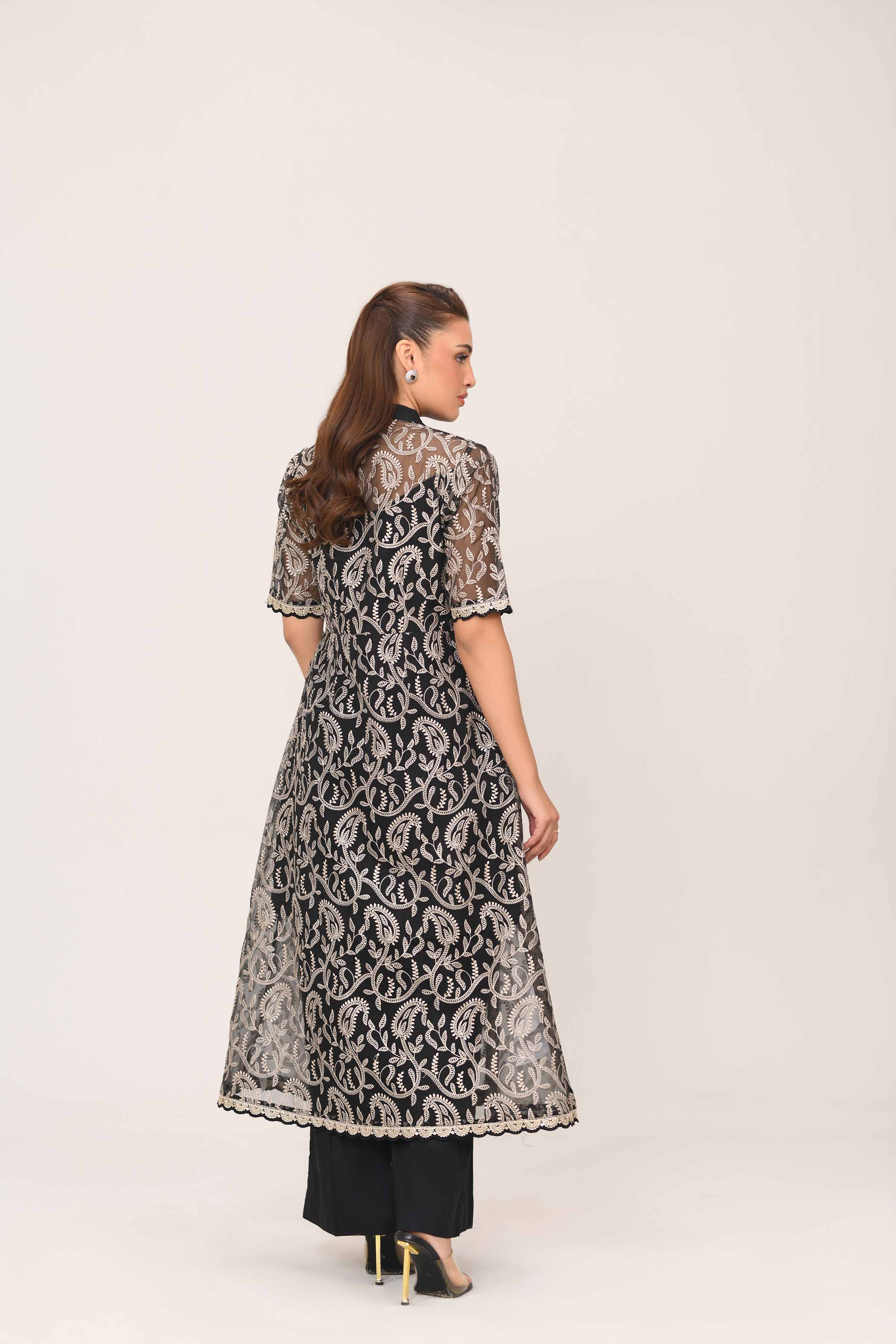 Embroidered Dress - FE25-45