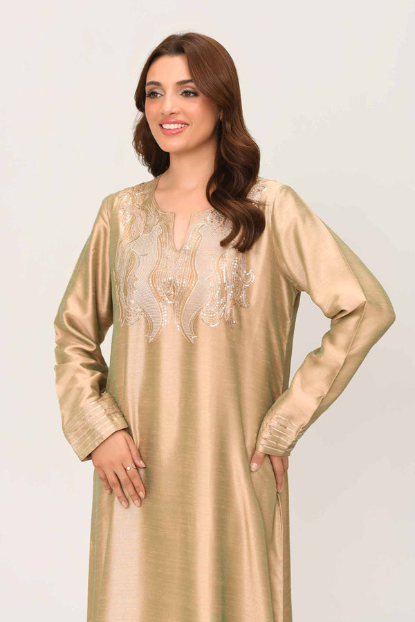 Embroidered Dress - FE25-48