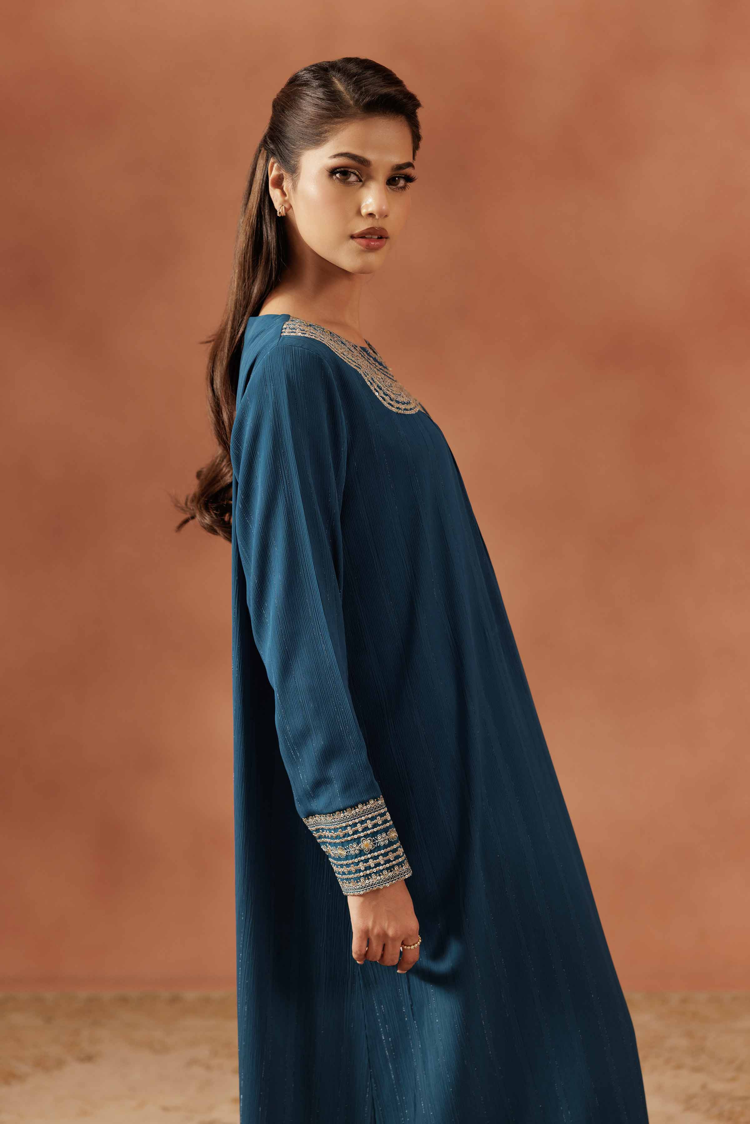 Embroidered Dress - FE25-56