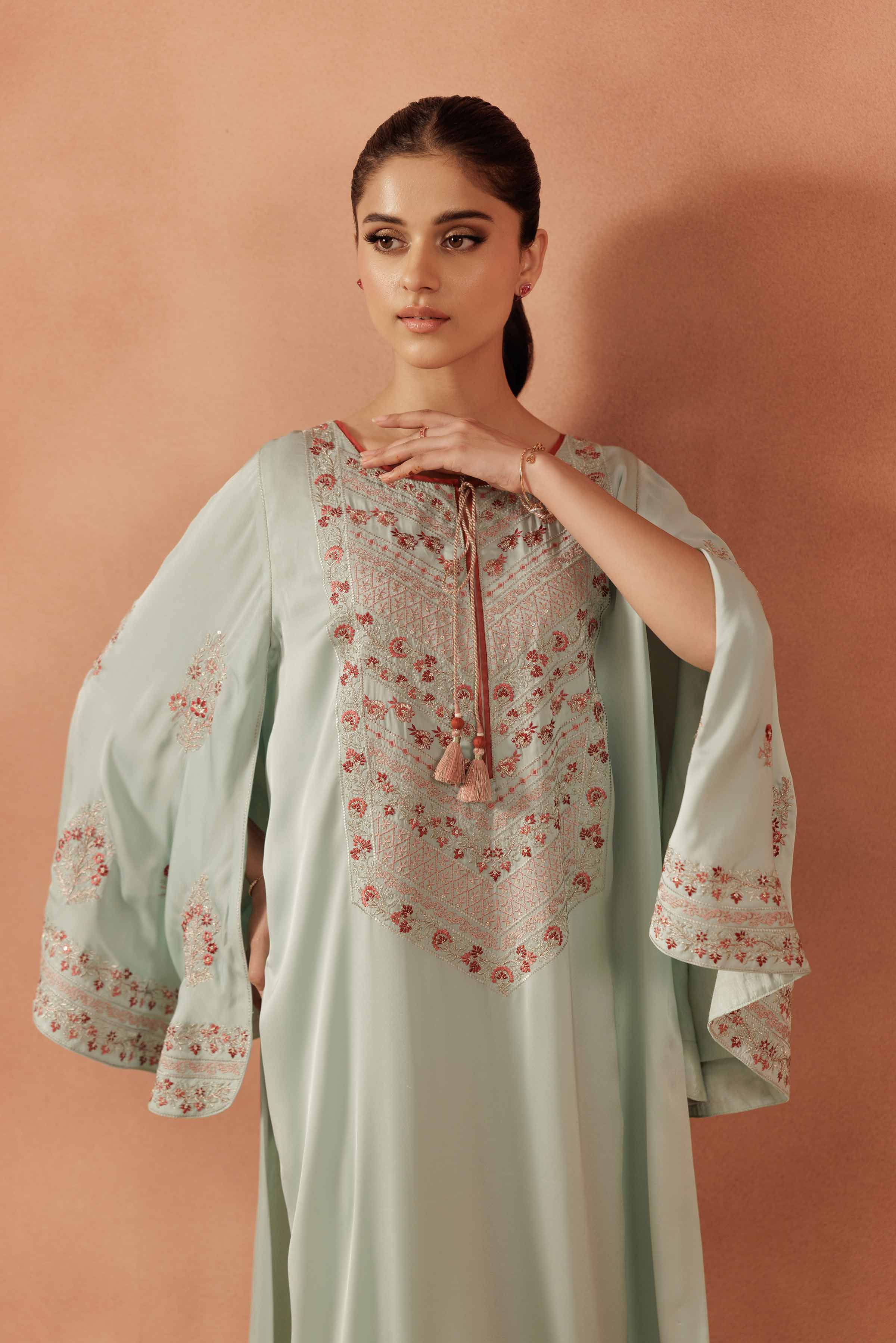 Embroidered Dress - FE25-57