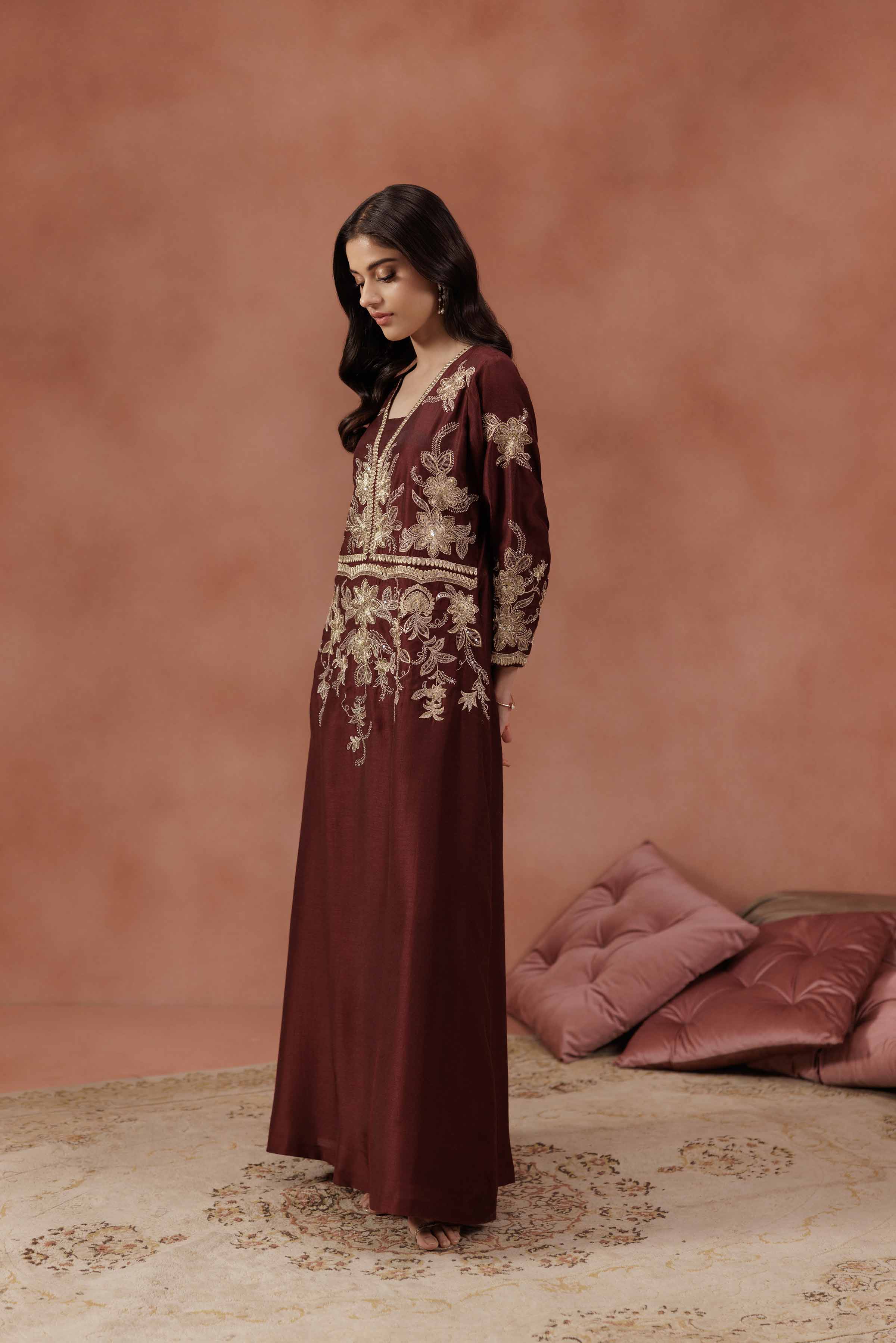 Embroidered Dress - FE25-58