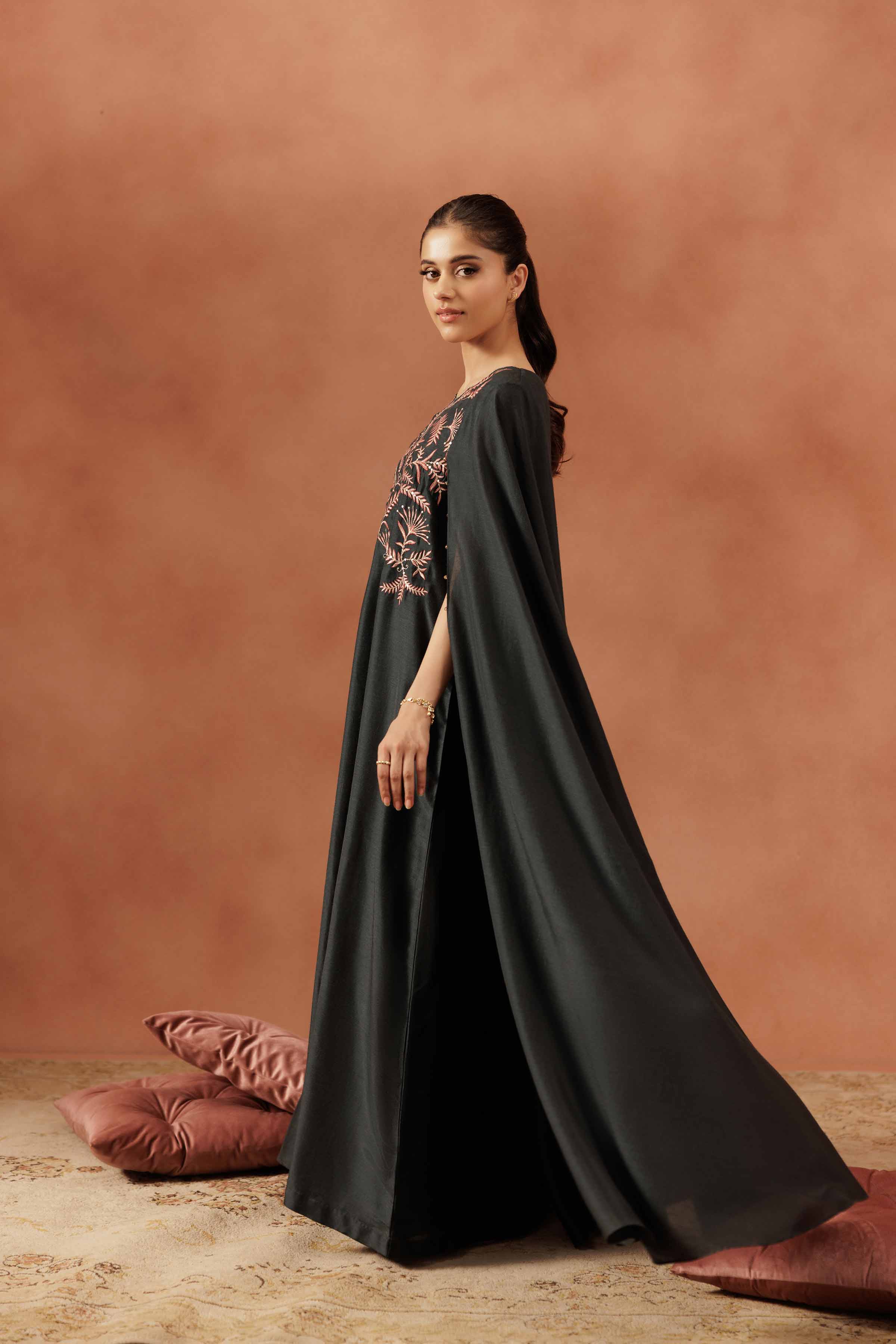 Embroidered Cape - FE25-60